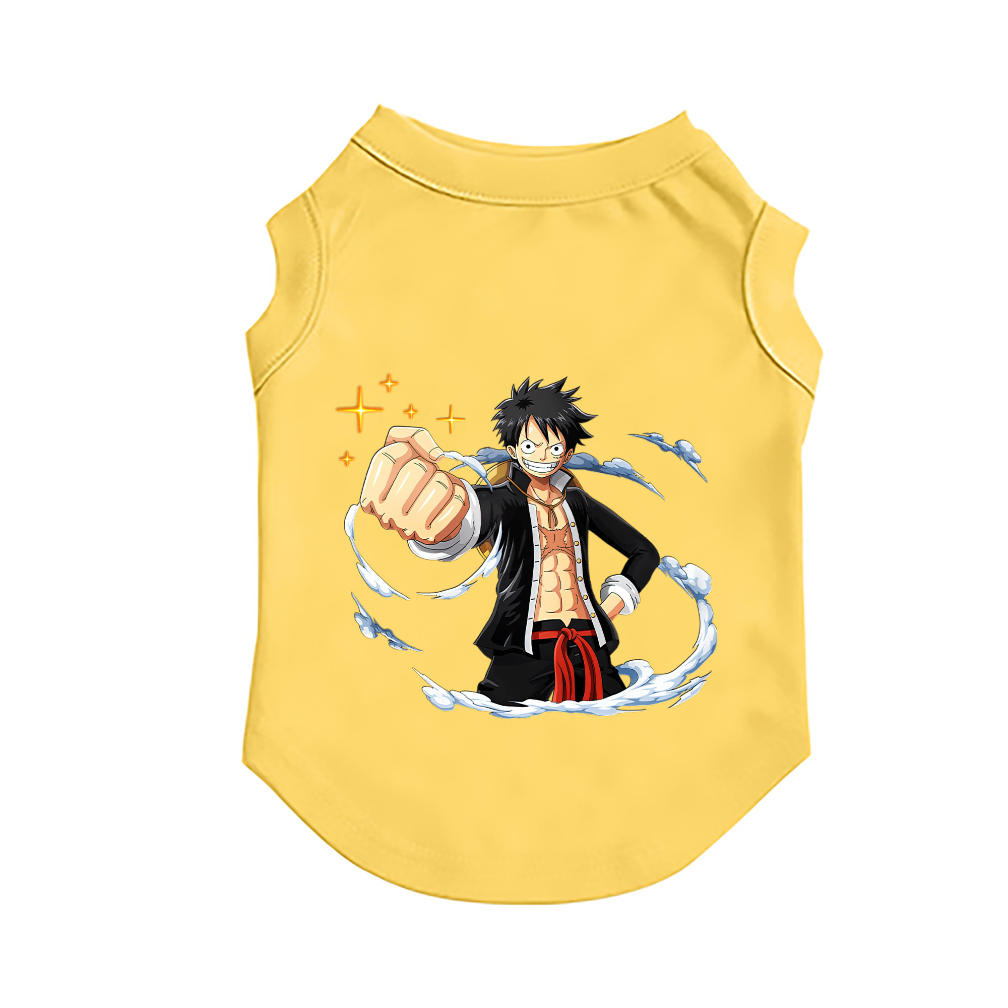 （画像用） ワンピース モンキー・D・ルフィ ONE PIECE Monkey D. Luffy ペット用ベスト