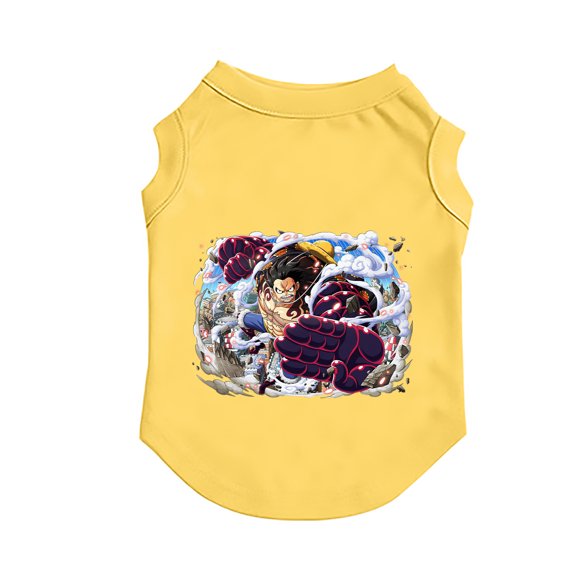 （画像用） ワンピース モンキー・D・ルフィ ONE PIECE Monkey D. Luffy ペット用ベスト