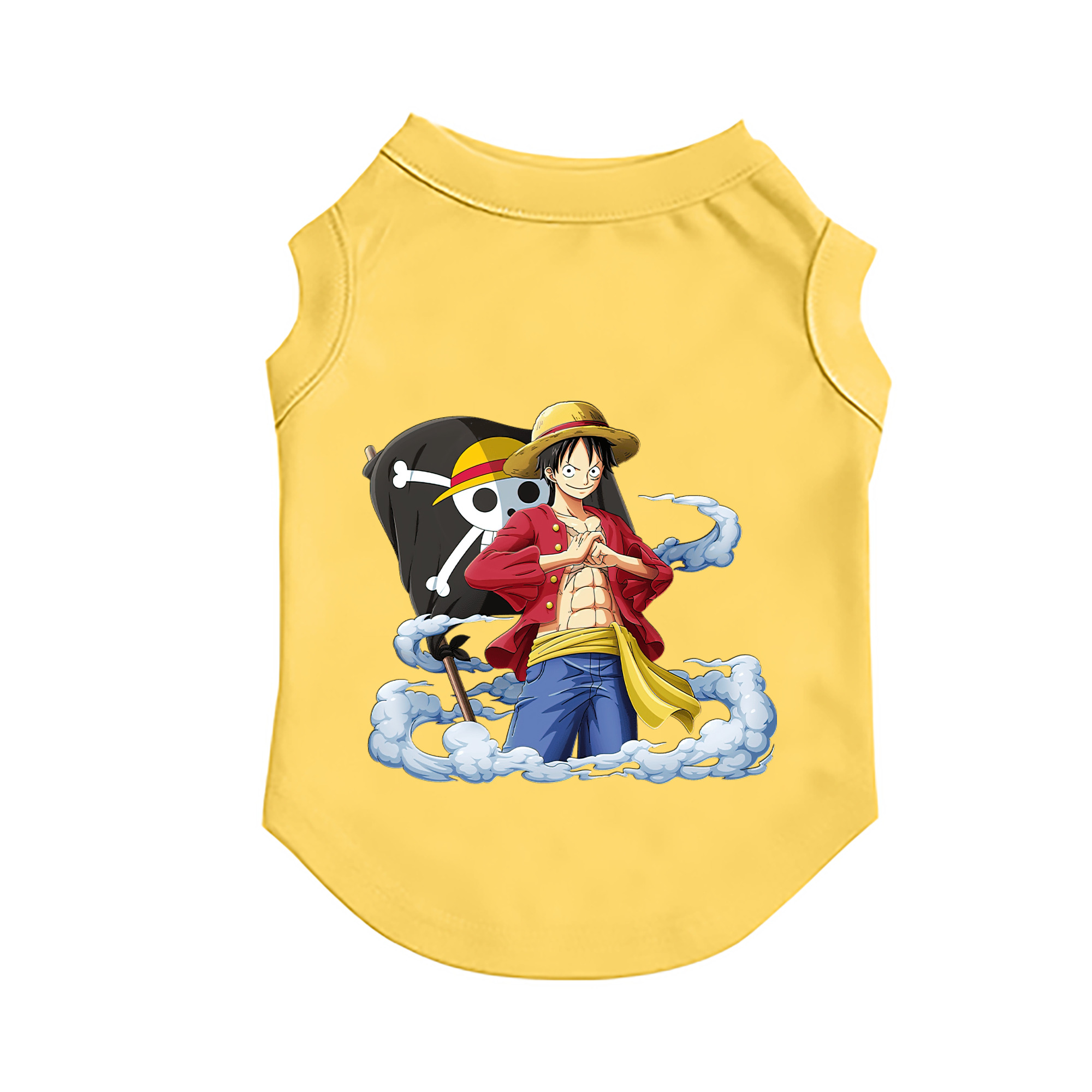 （画像用） ワンピース モンキー・D・ルフィ ONE PIECE Monkey D. Luffy ペット用ベスト