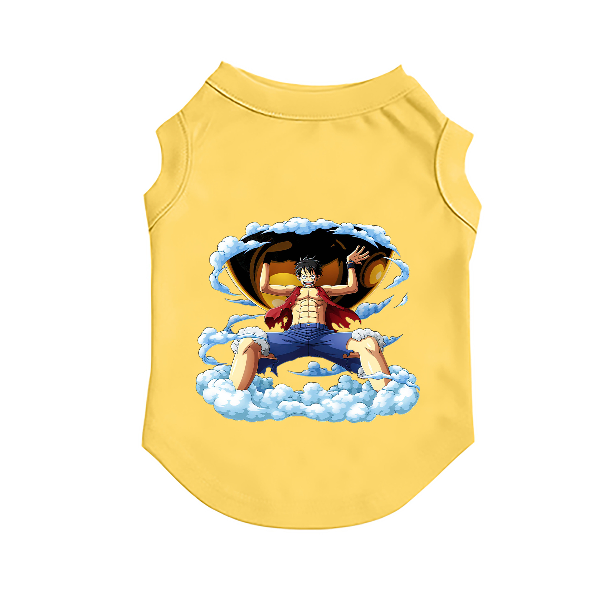 （画像用） ワンピース モンキー・D・ルフィ ONE PIECE Monkey D. Luffy ペット用ベスト