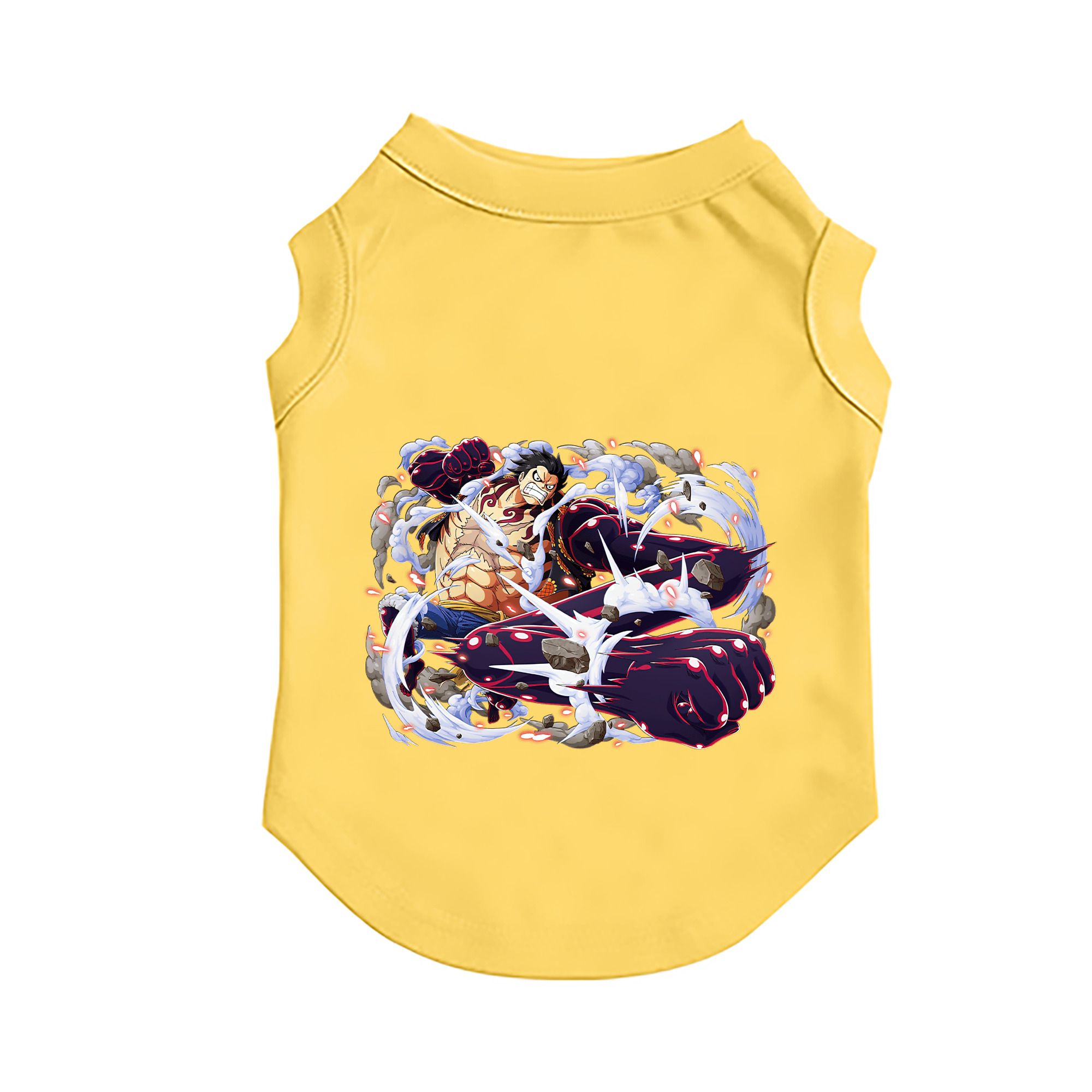 （画像用） ワンピース モンキー・D・ルフィ ONE PIECE Monkey D. Luffy ペット用ベスト
