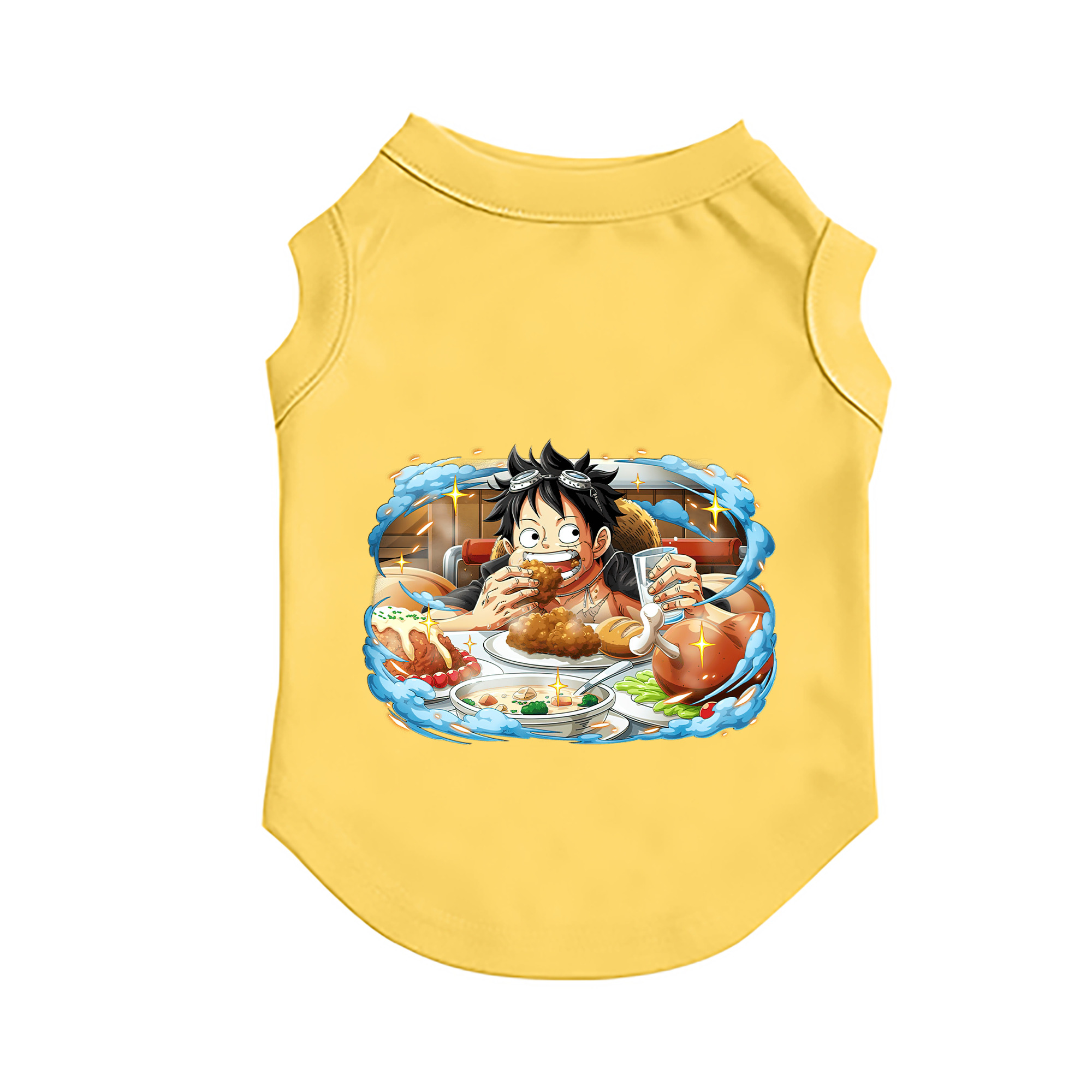 （画像用） ワンピース モンキー・D・ルフィ ONE PIECE Monkey D. Luffy ペット用ベスト