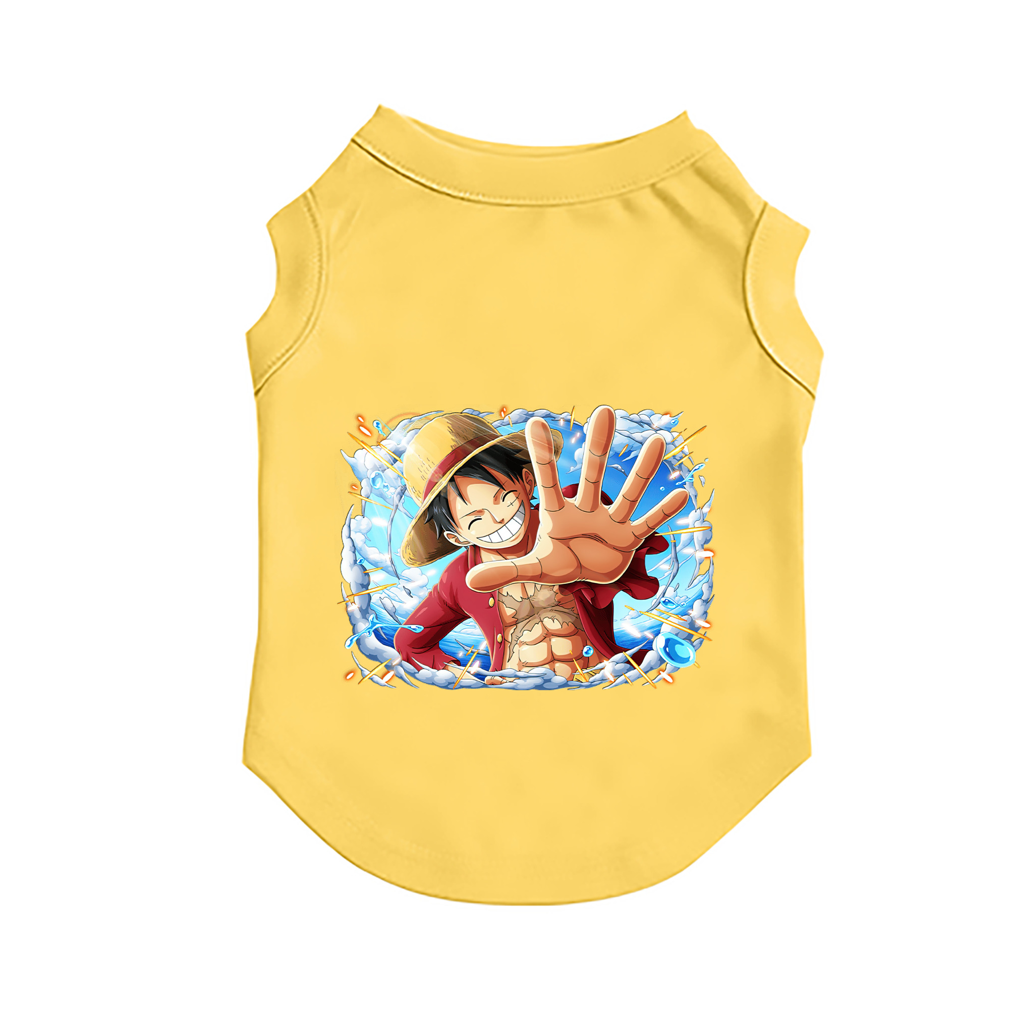 （画像用） ワンピース モンキー・D・ルフィ ONE PIECE Monkey D. Luffy ペット用ベスト
