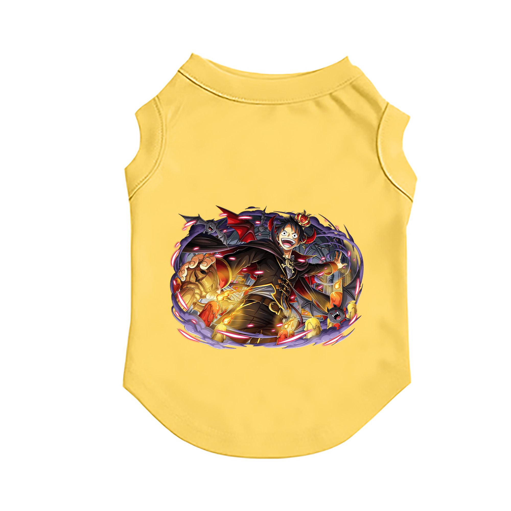 （画像用） ワンピース モンキー・D・ルフィ ONE PIECE Monkey D. Luffy ペット用ベスト
