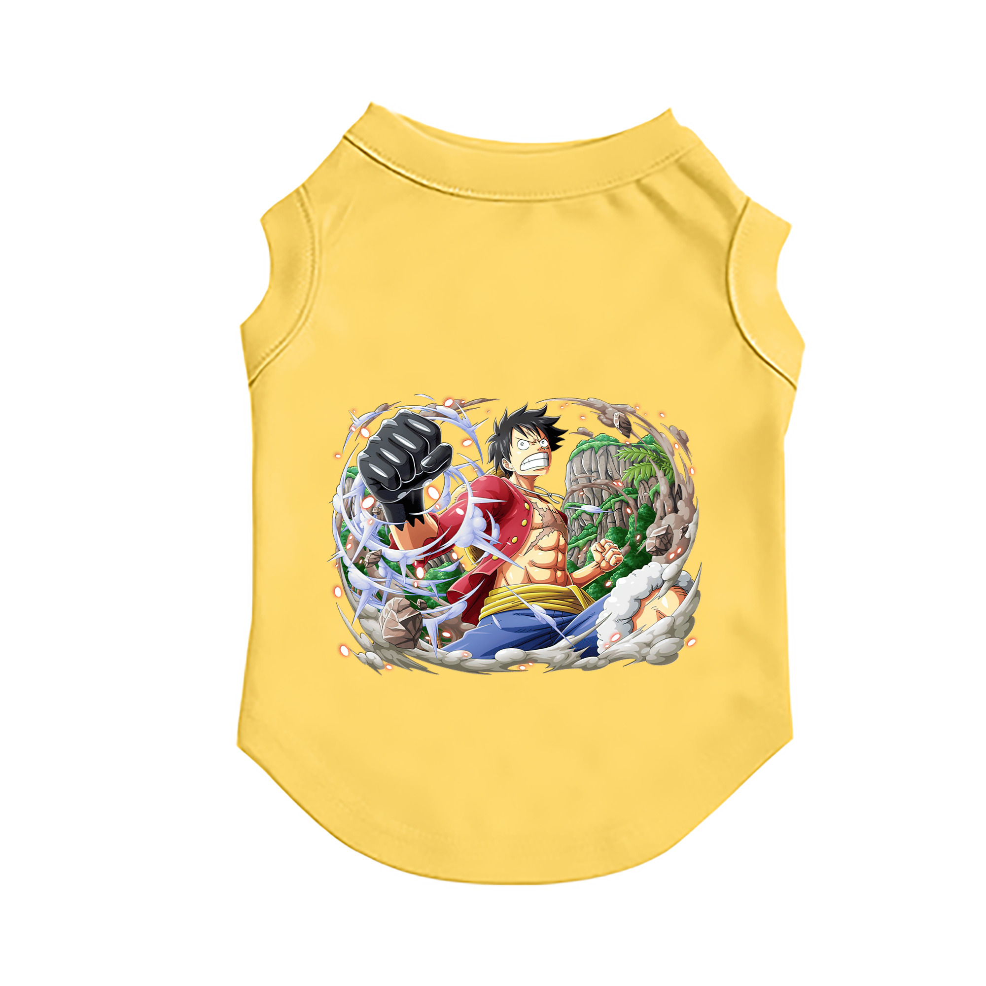 （画像用） ワンピース モンキー・D・ルフィ ONE PIECE Monkey D. Luffy ペット用ベスト