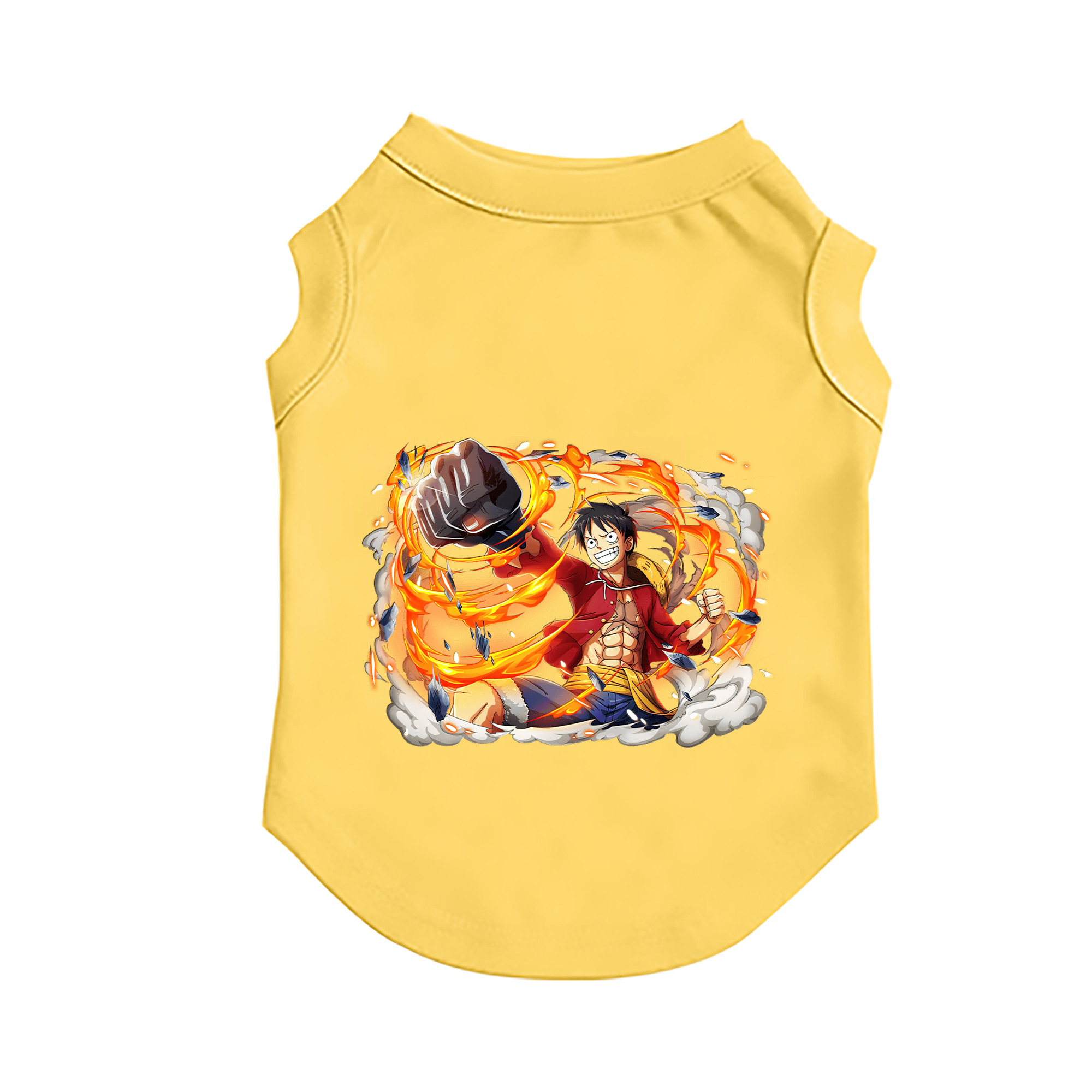 （画像用） ワンピース モンキー・D・ルフィ ONE PIECE Monkey D. Luffy ペット用ベスト