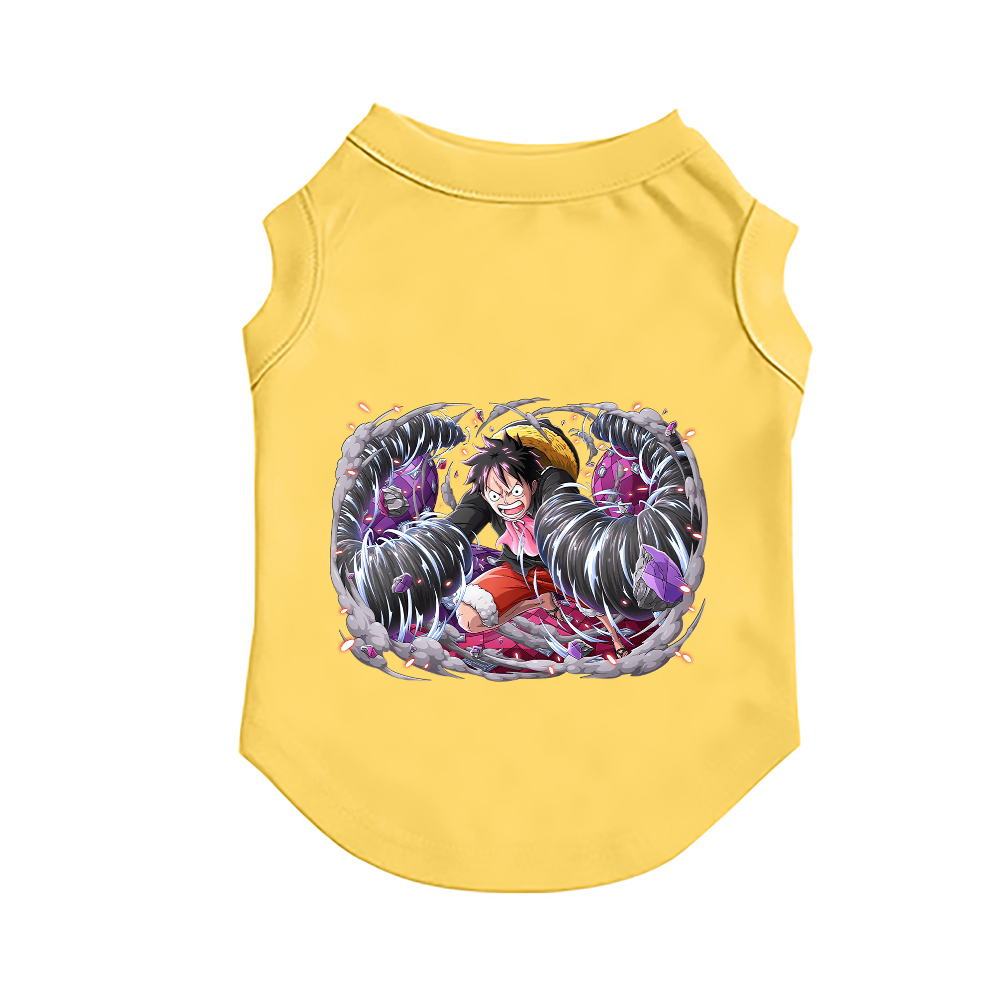 （画像用） ワンピース モンキー・D・ルフィ ONE PIECE Monkey D. Luffy ペット用ベスト