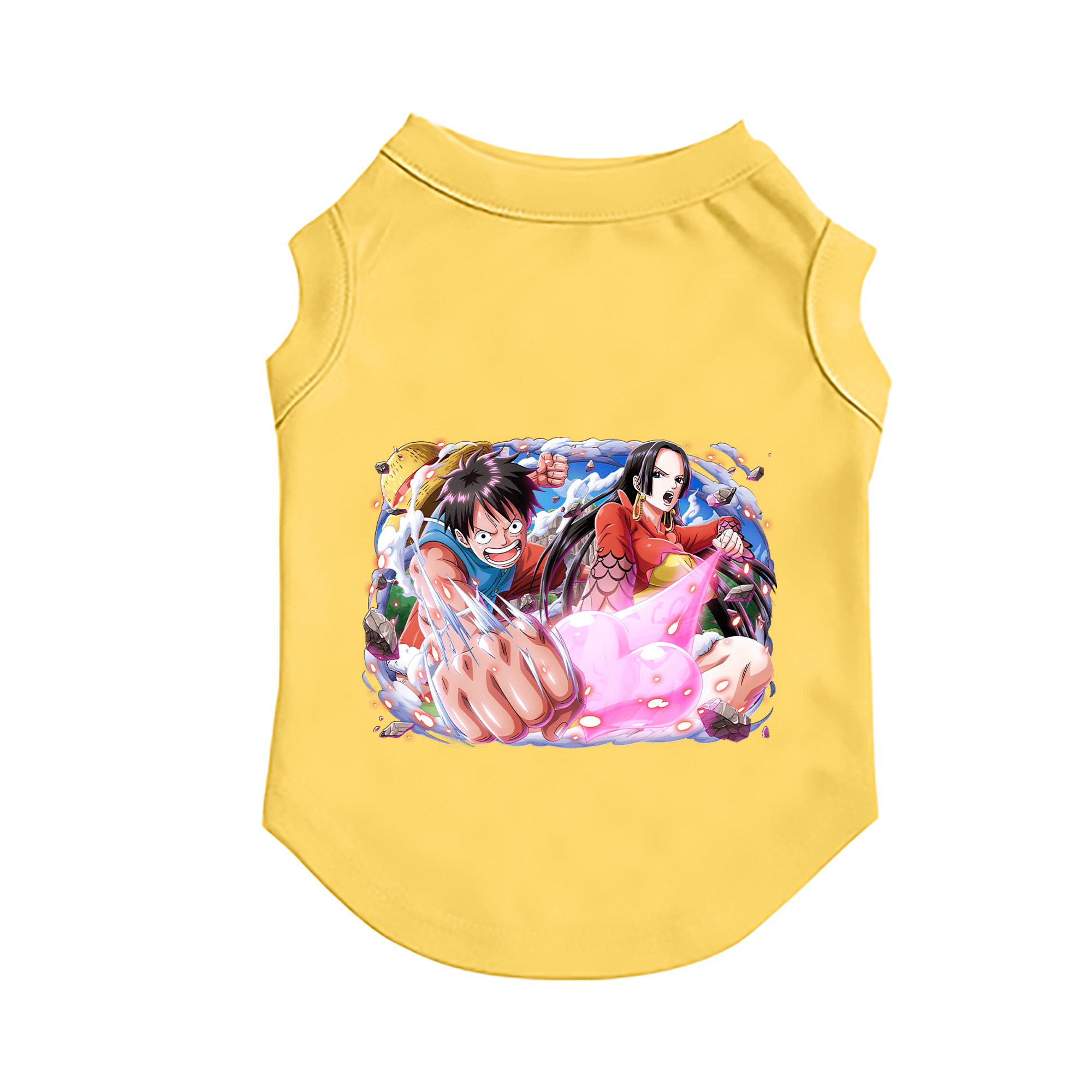（画像用） ワンピース モンキー・D・ルフィ ONE PIECE Monkey D. Luffy ペット用ベスト