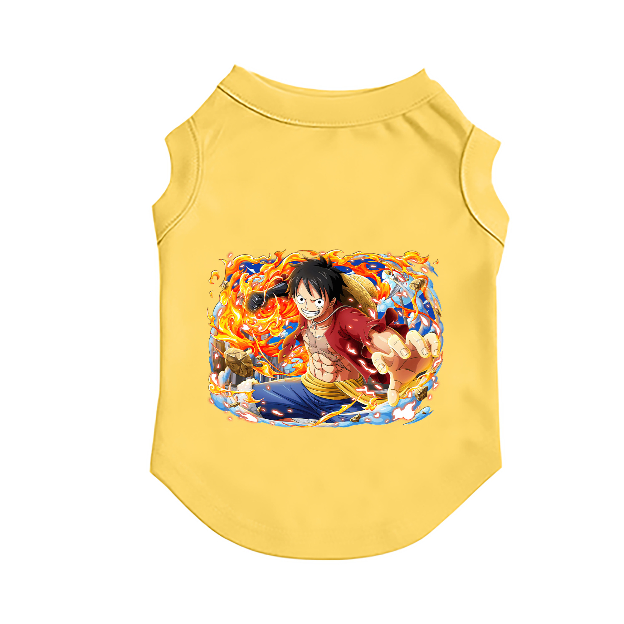 （画像用） ワンピース モンキー・D・ルフィ ONE PIECE Monkey D. Luffy ペット用ベスト