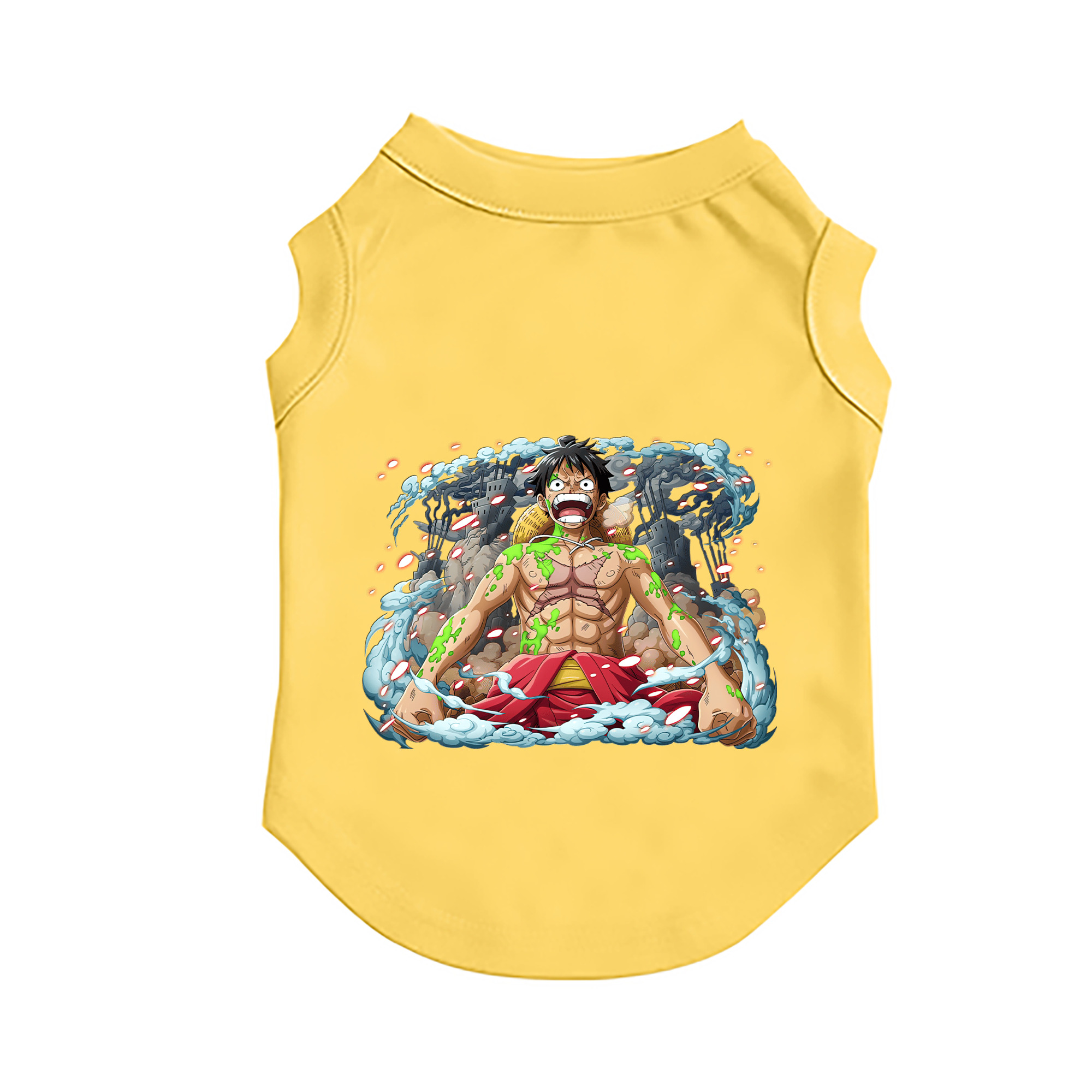 （画像用） ワンピース モンキー・D・ルフィ ONE PIECE Monkey D. Luffy ペット用ベスト