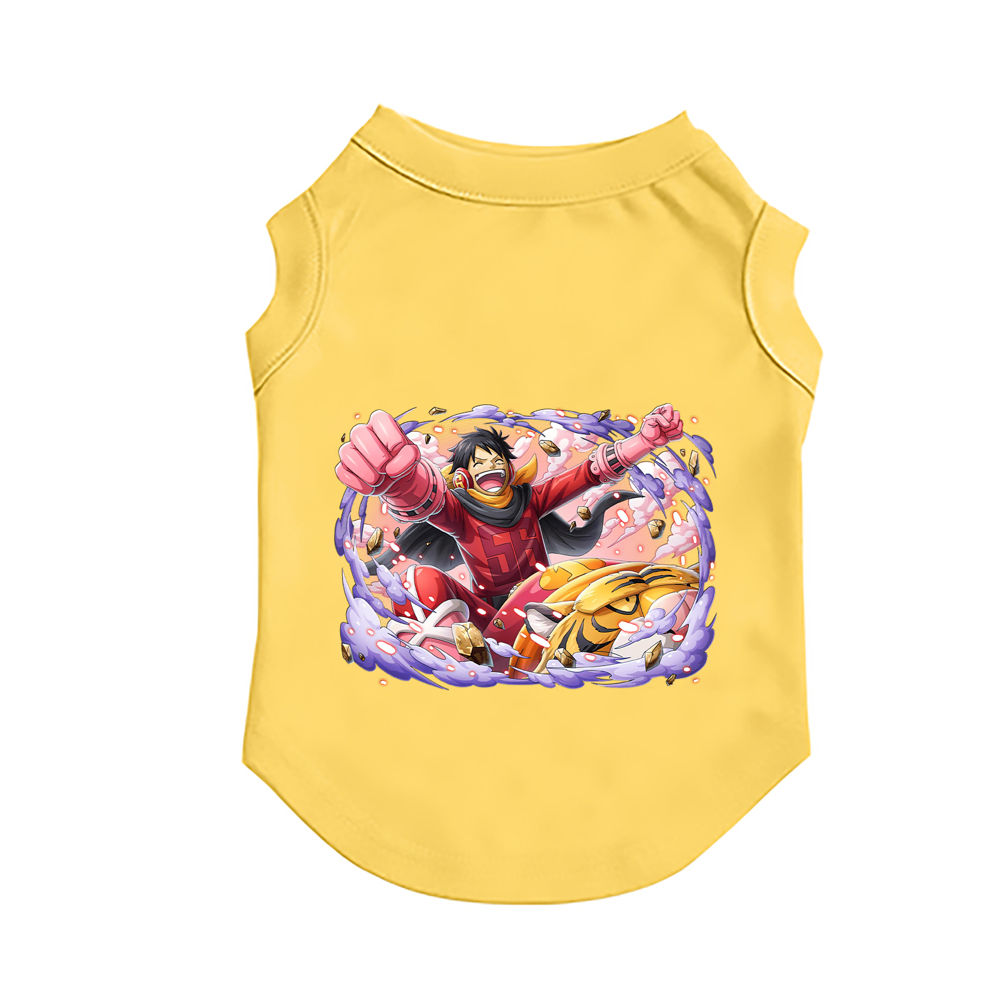 （画像用） ワンピース モンキー・D・ルフィ ONE PIECE Monkey D. Luffy ペット用ベスト