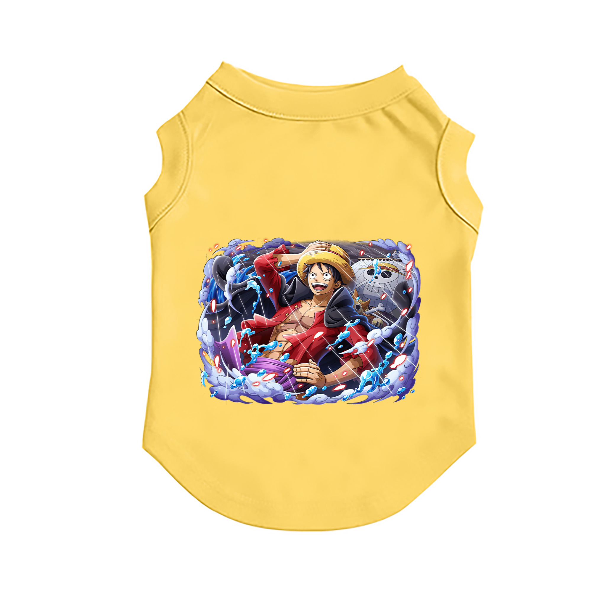 （画像用） ワンピース モンキー・D・ルフィ ONE PIECE Monkey D. Luffy ペット用ベスト