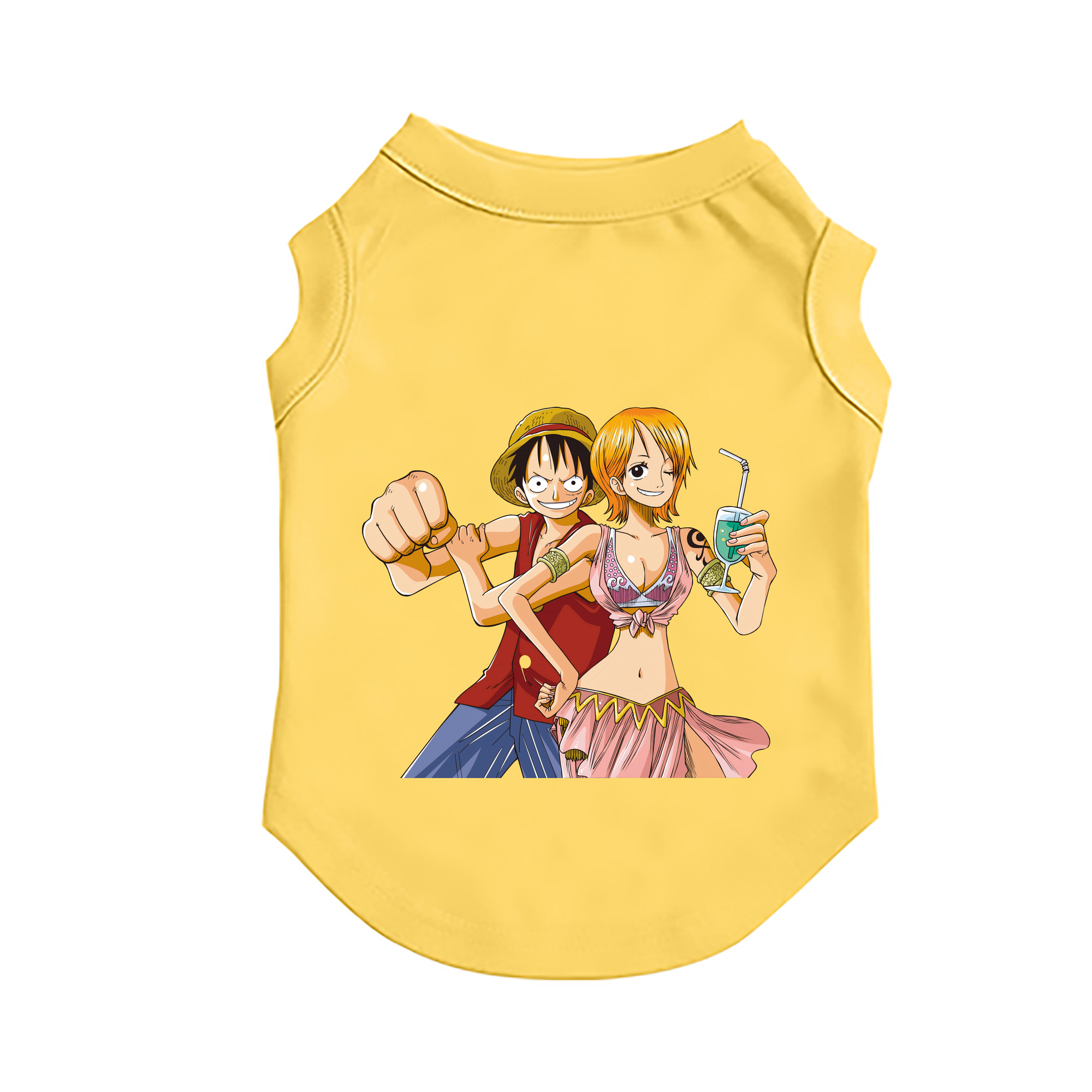 （画像用） ワンピース モンキー・D・ルフィ ONE PIECE Monkey D. Luffy ペット用ベスト