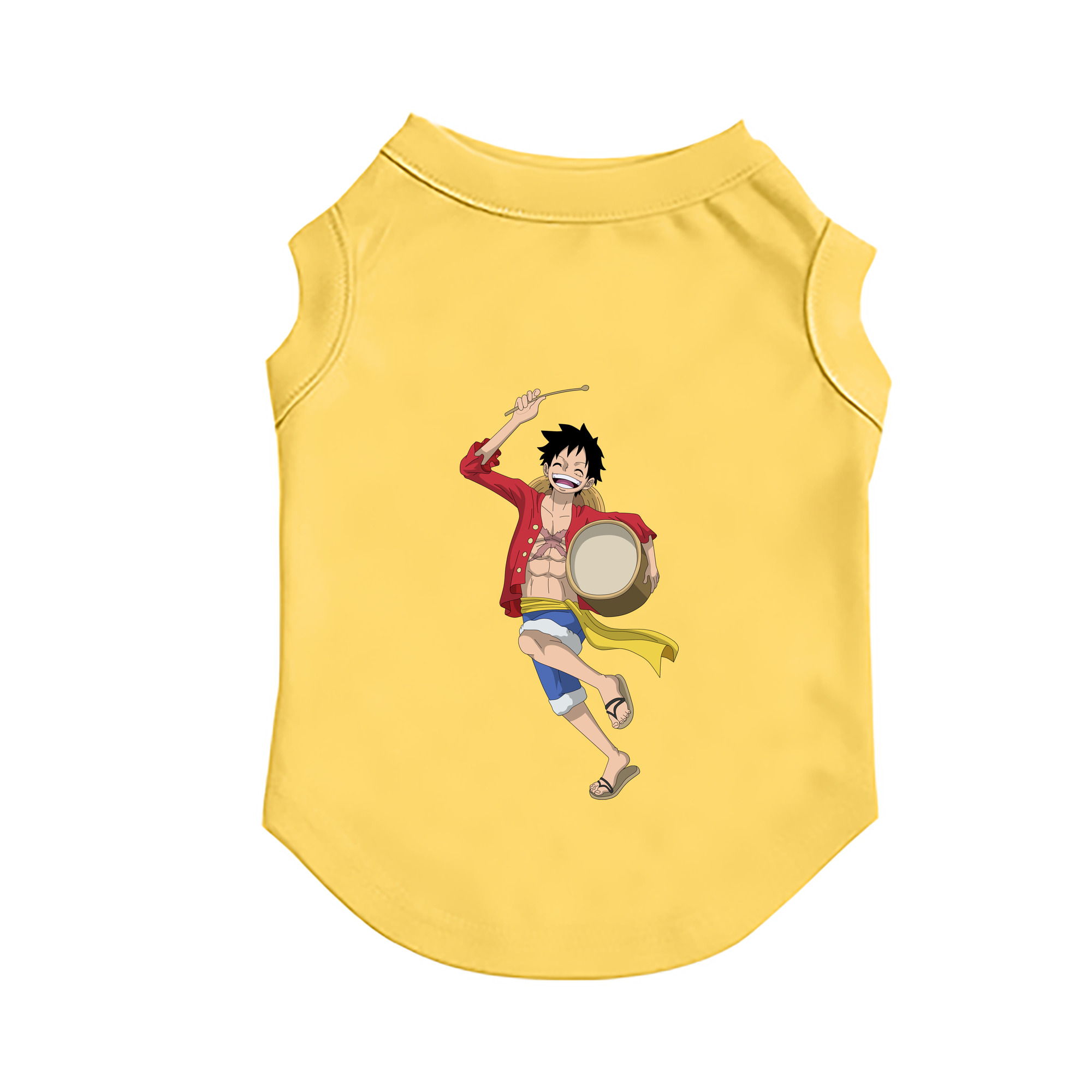 （画像用） ワンピース モンキー・D・ルフィ ONE PIECE Monkey D. Luffy ペット用ベスト
