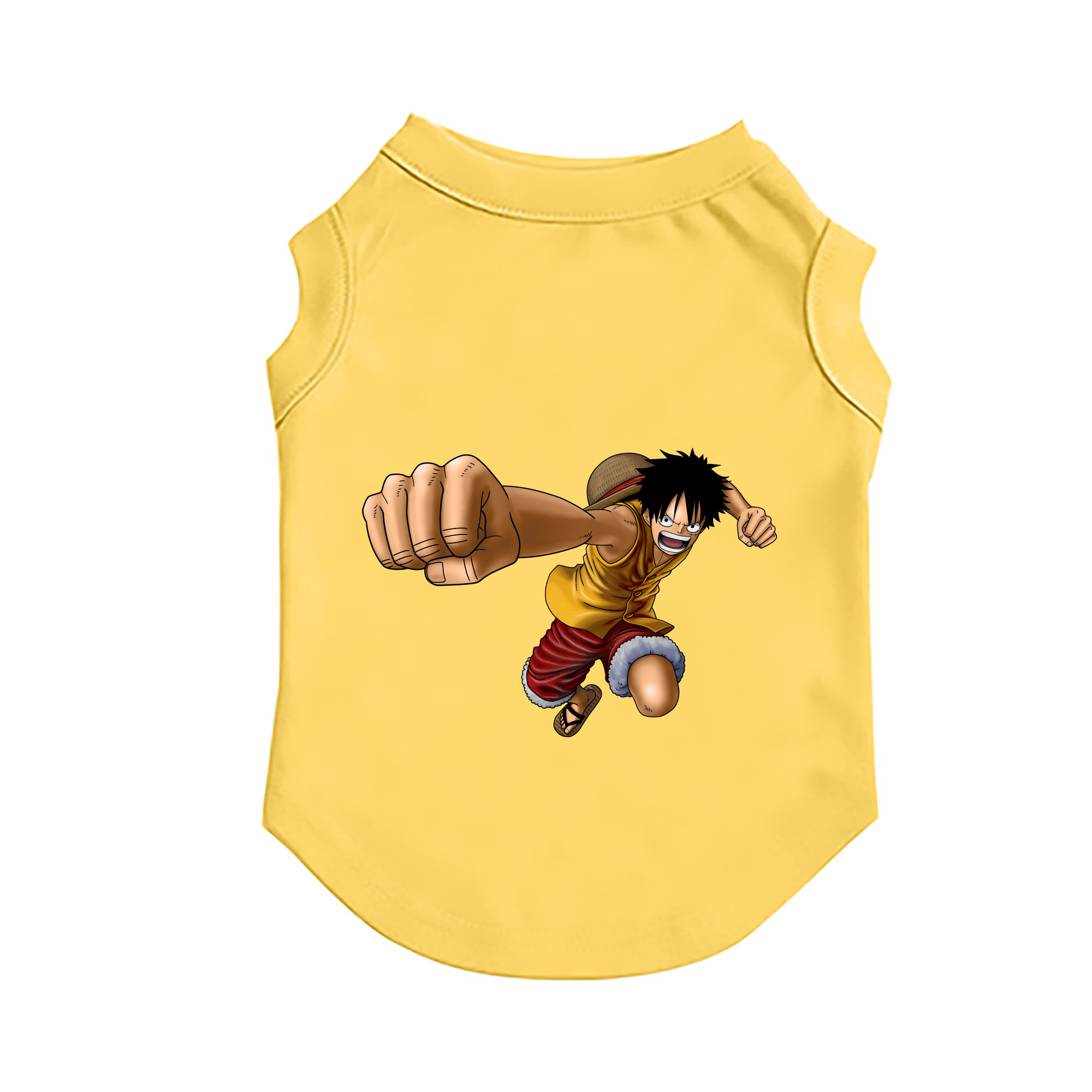 （画像用） ワンピース モンキー・D・ルフィ ONE PIECE Monkey D. Luffy ペット用ベスト