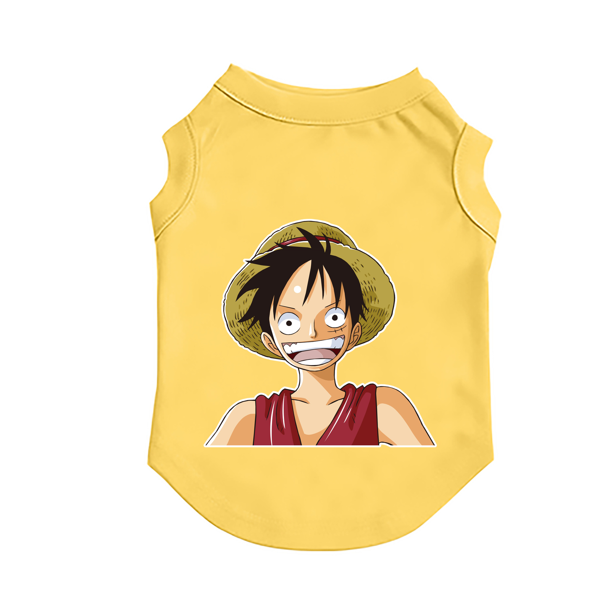 （画像用） ワンピース モンキー・D・ルフィ ONE PIECE Monkey D. Luffy ペット用ベスト