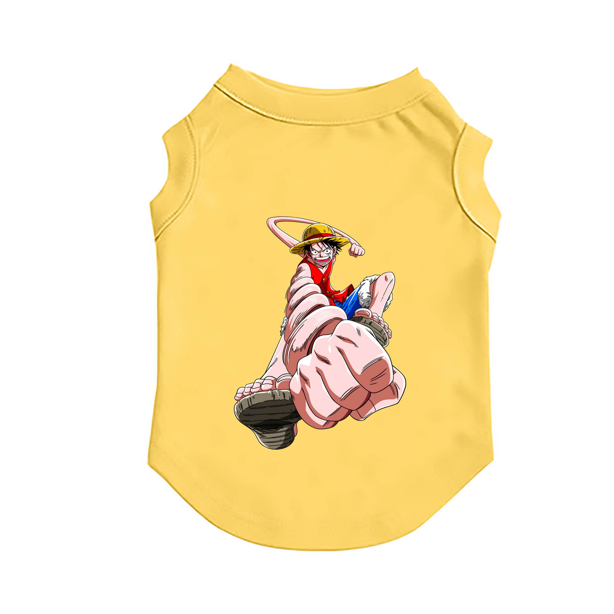 （画像用） ワンピース モンキー・D・ルフィ ONE PIECE Monkey D. Luffy ペット用ベスト