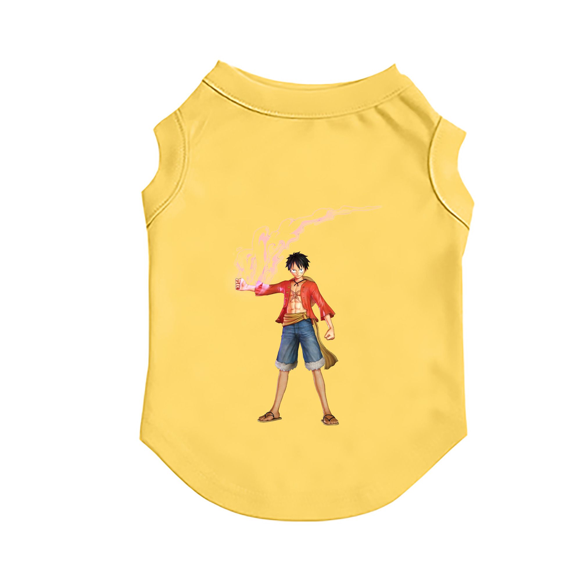 （画像用） ワンピース モンキー・D・ルフィ ONE PIECE Monkey D. Luffy ペット用ベスト