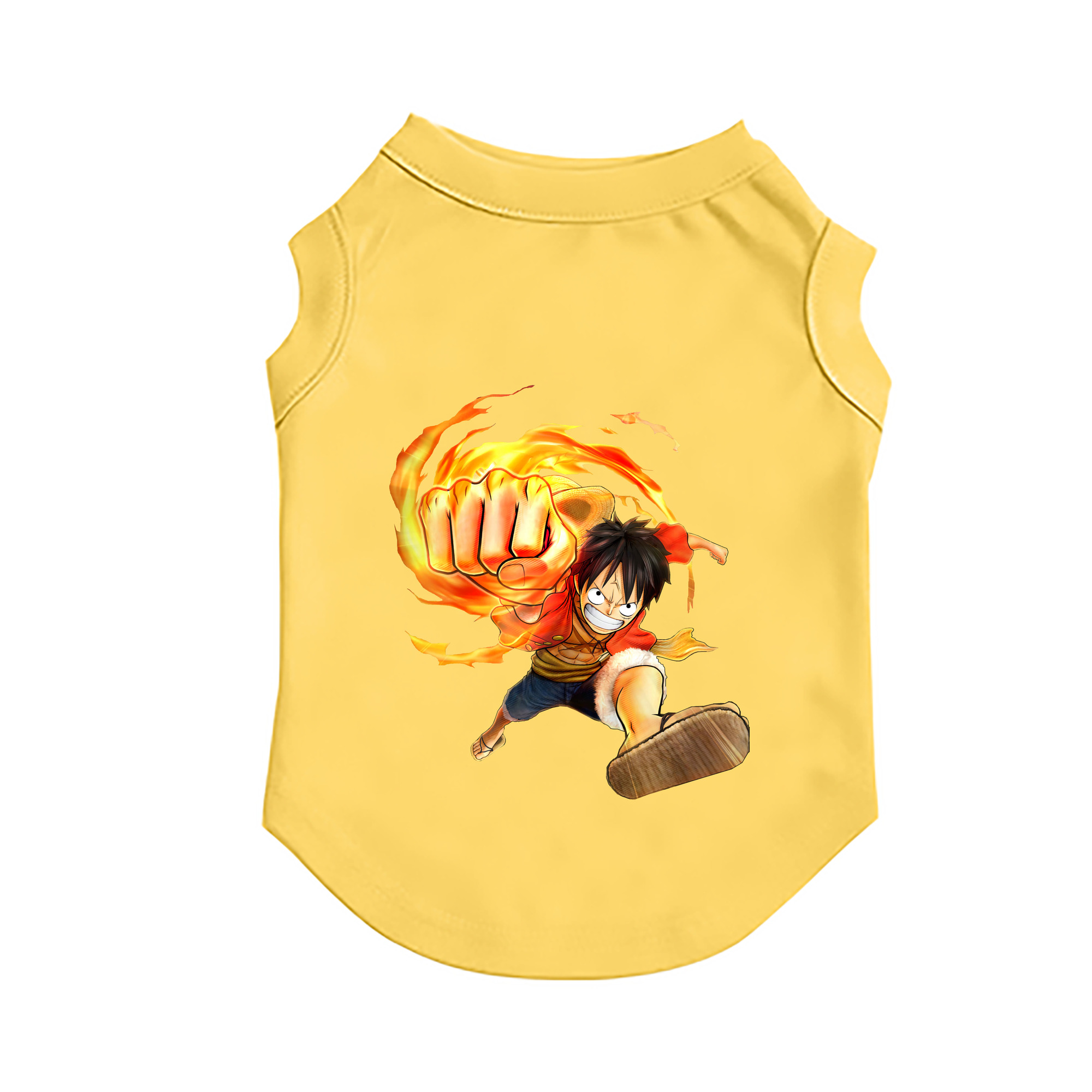 （画像用） ワンピース モンキー・D・ルフィ ONE PIECE Monkey D. Luffy ペット用ベスト
