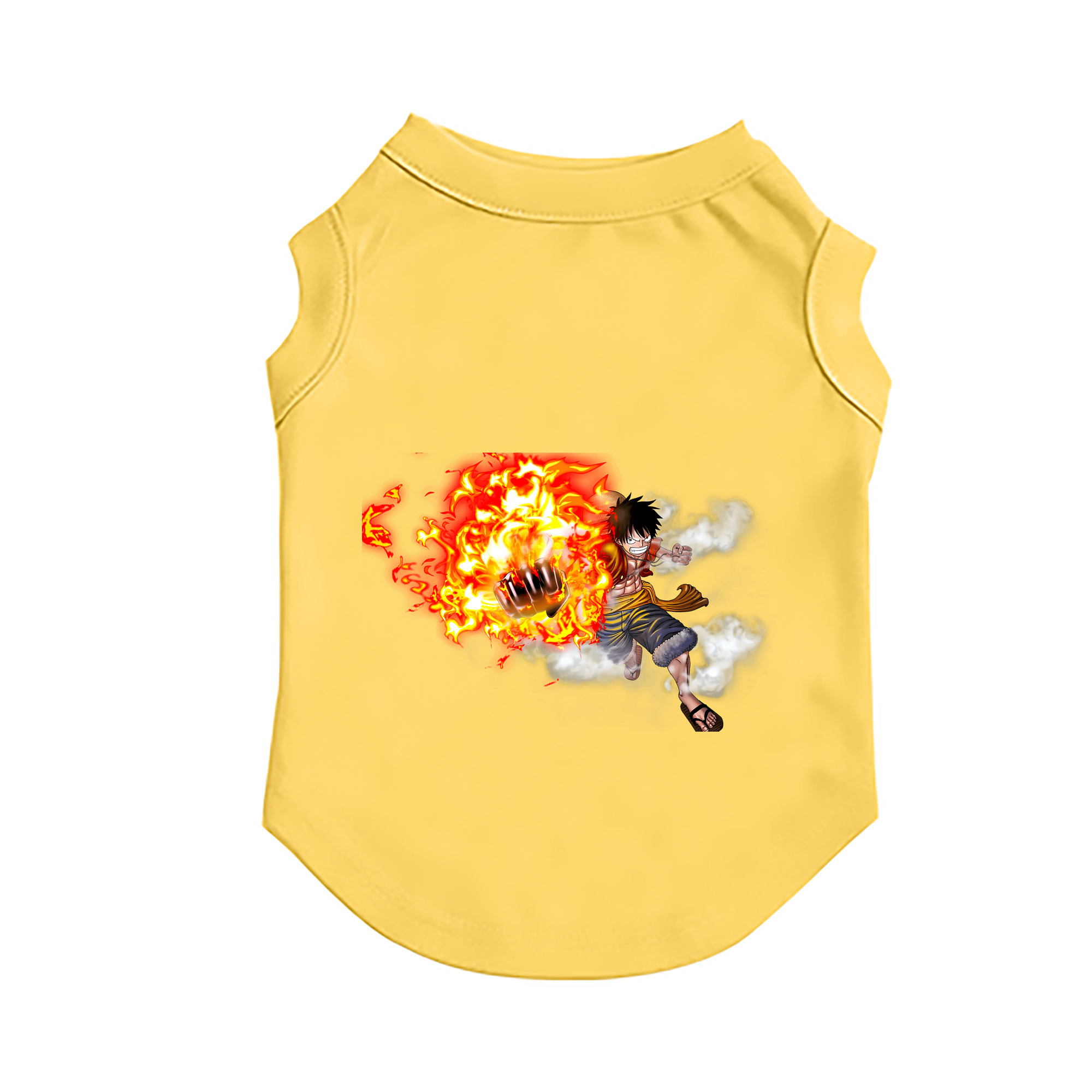 （画像用） ワンピース モンキー・D・ルフィ ONE PIECE Monkey D. Luffy ペット用ベスト