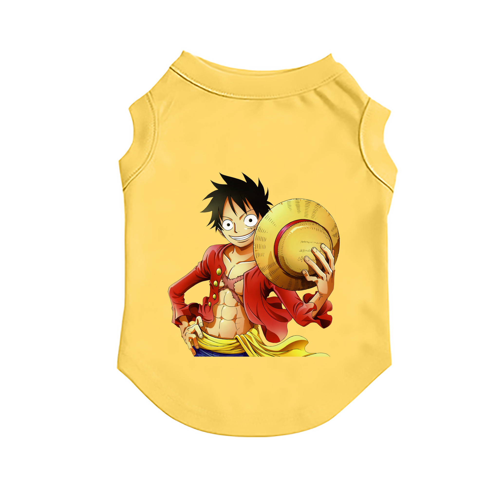 （画像用） ワンピース モンキー・D・ルフィ ONE PIECE Monkey D. Luffy ペット用ベスト