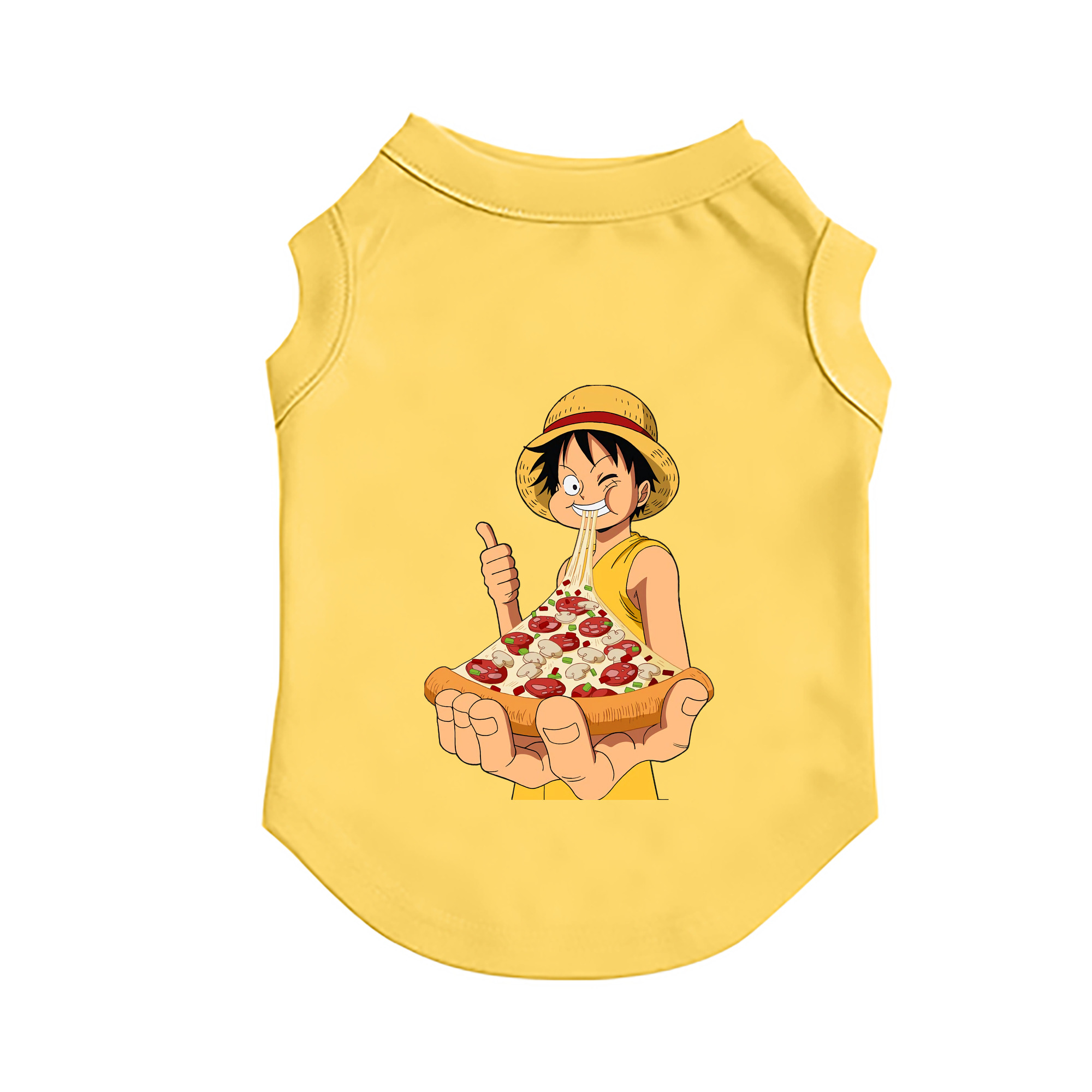 （画像用） ワンピース モンキー・D・ルフィ ONE PIECE Monkey D. Luffy ペット用ベスト