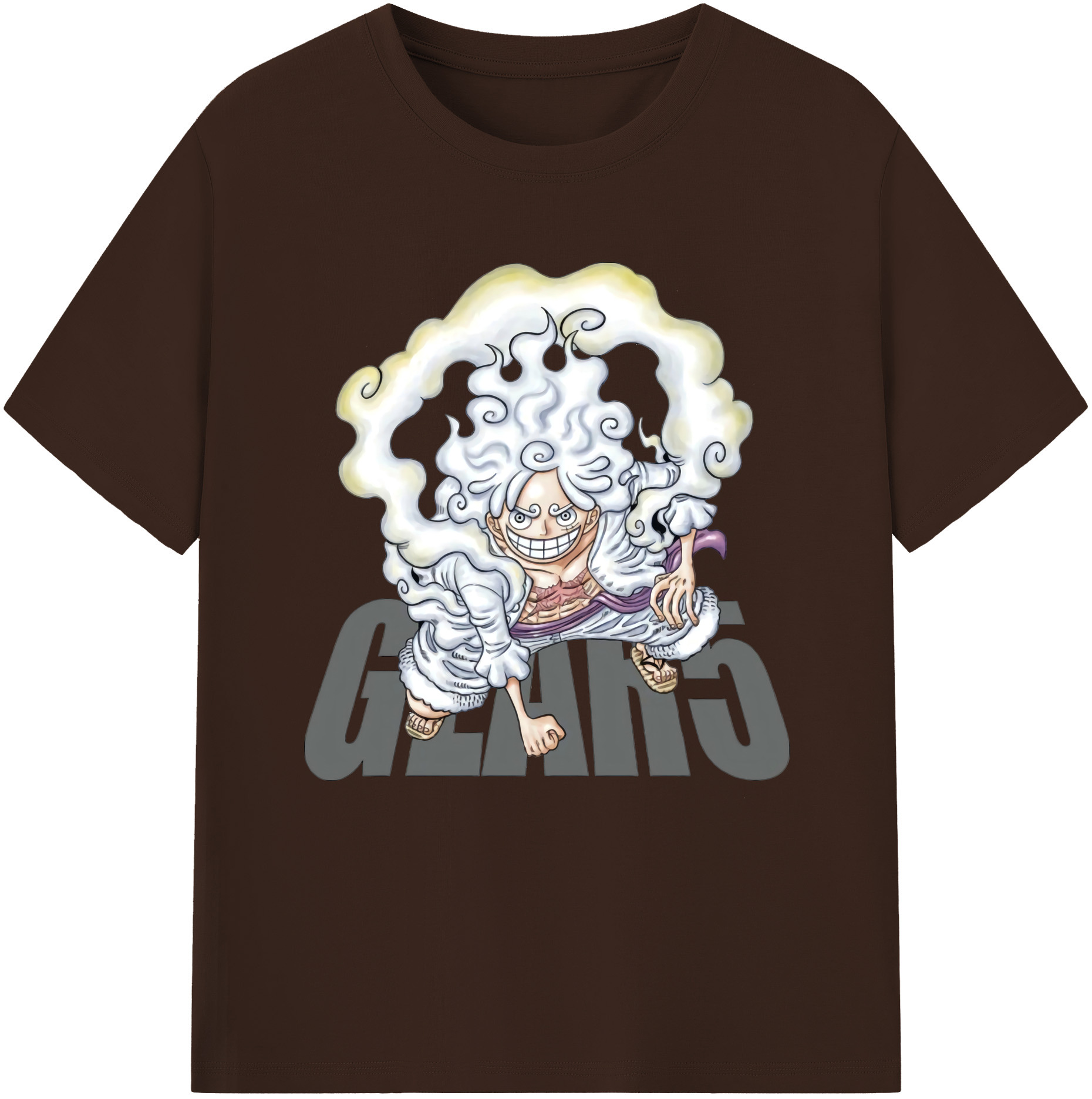 ワンピース モンキー・D・ルフィ ONE PIECE Monkey D. Luffy 綿100％半袖Tシャツ（フロントプリント）