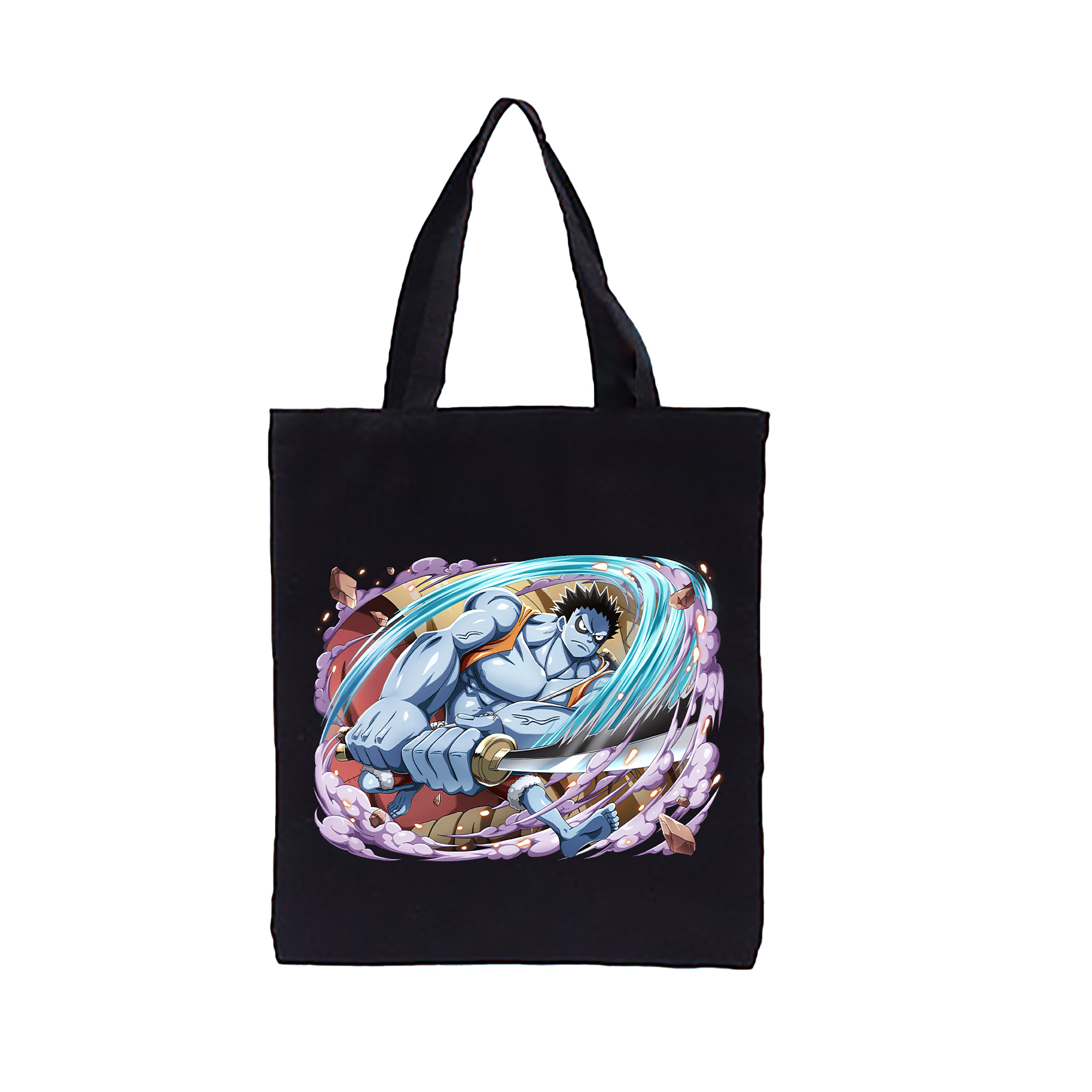 ワンピース モンキー・D・ルフィ ONE PIECE Monkey D. Luffy 縦型キャンバス生地手提げバッグ　トートバッグ