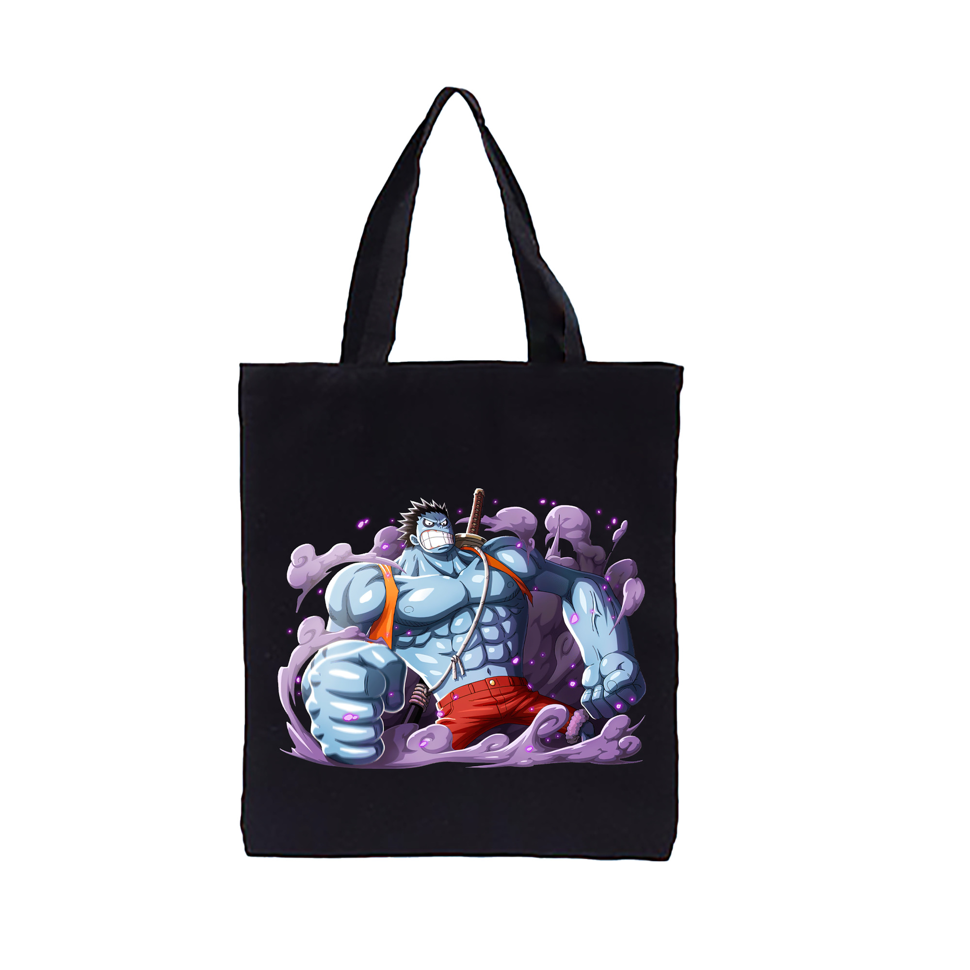 ワンピース モンキー・D・ルフィ ONE PIECE Monkey D. Luffy 縦型キャンバス生地手提げバッグ　トートバッグ