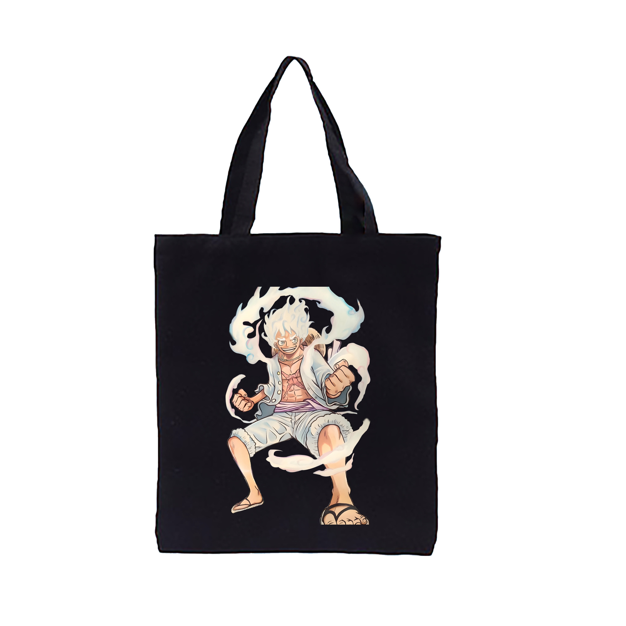 ワンピース モンキー・D・ルフィ ONE PIECE Monkey D. Luffy 縦型キャンバス生地手提げバッグ　トートバッグ