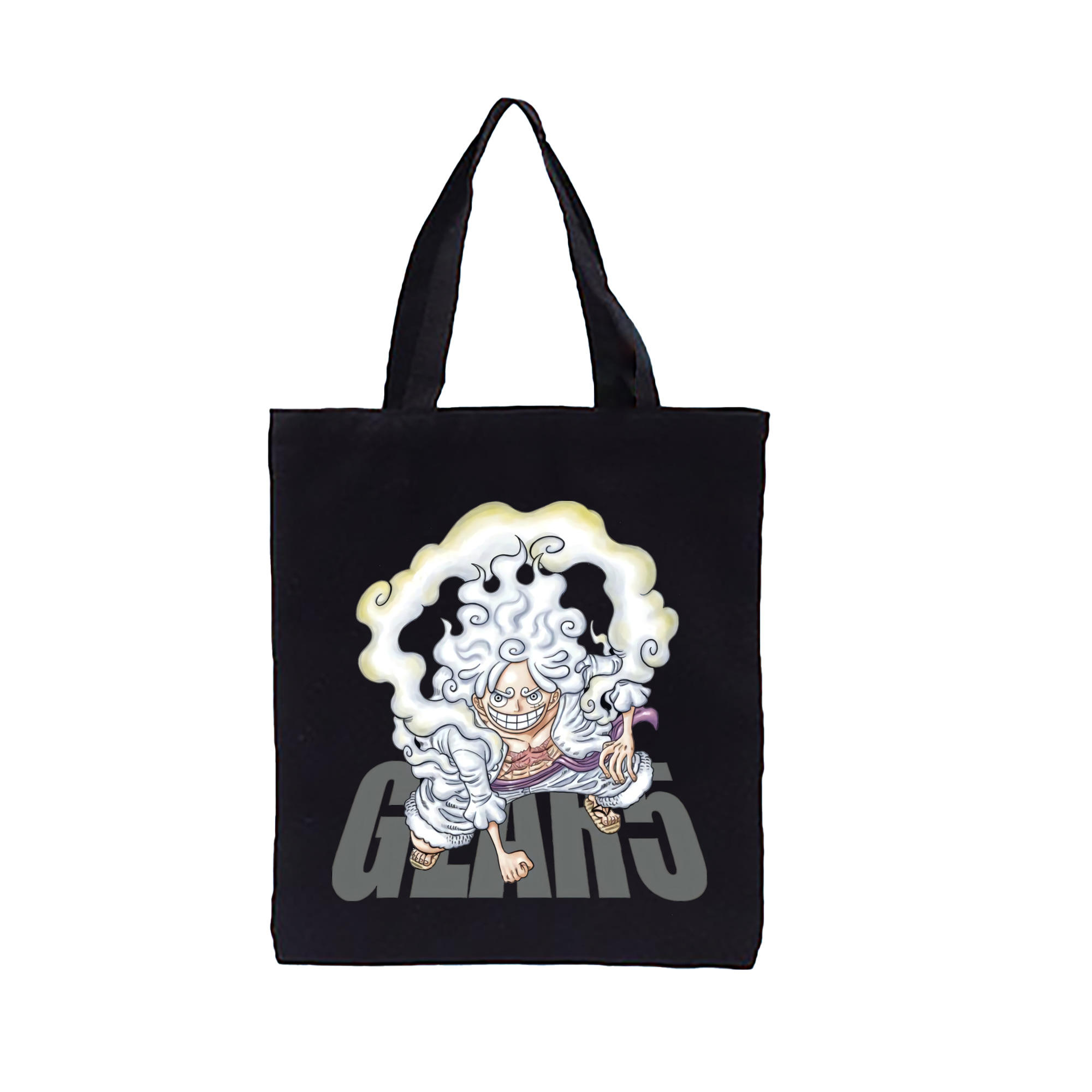 ワンピース モンキー・D・ルフィ ONE PIECE Monkey D. Luffy 縦型キャンバス生地手提げバッグ　トートバッグ