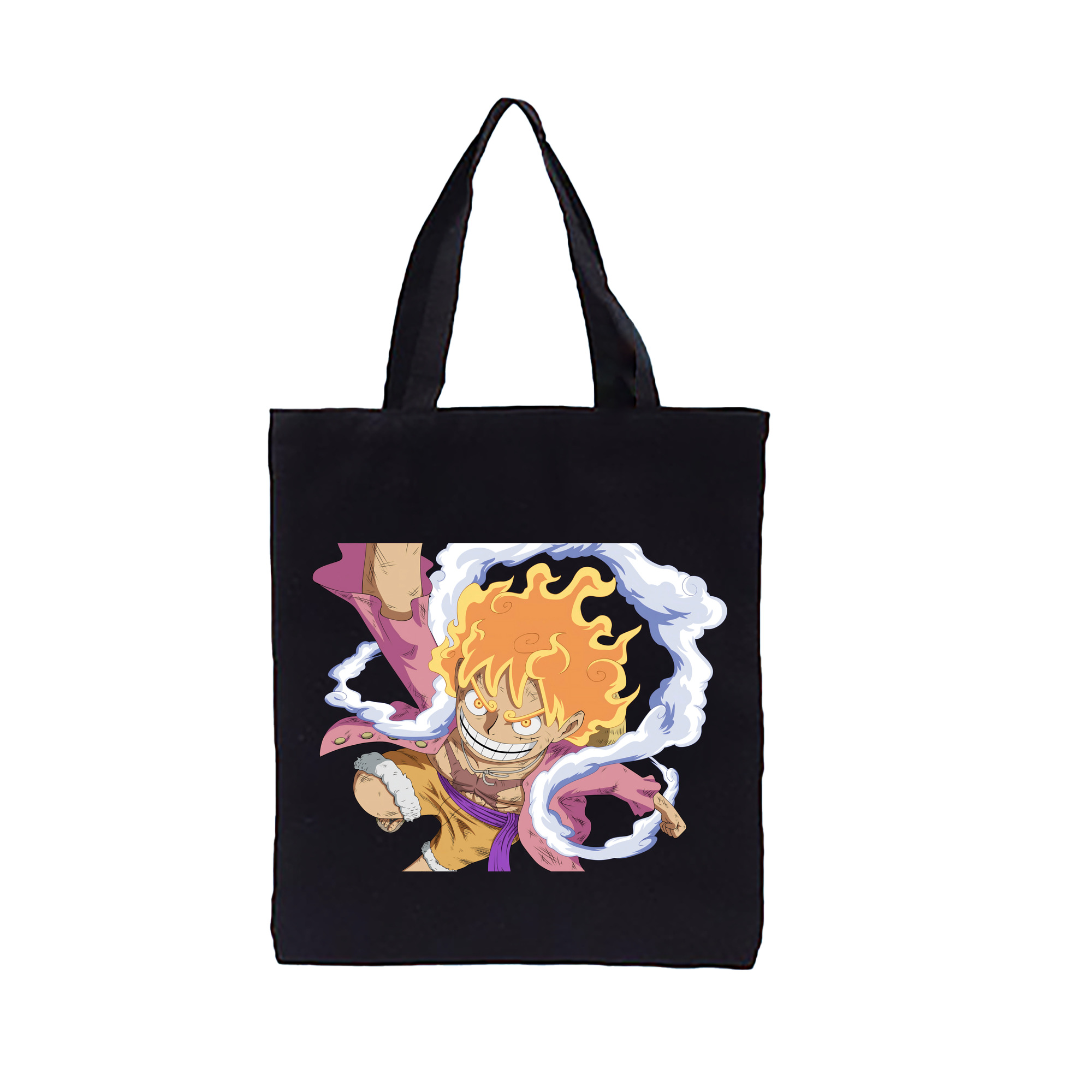 ワンピース モンキー・D・ルフィ ONE PIECE Monkey D. Luffy 縦型キャンバス生地手提げバッグ　トートバッグ