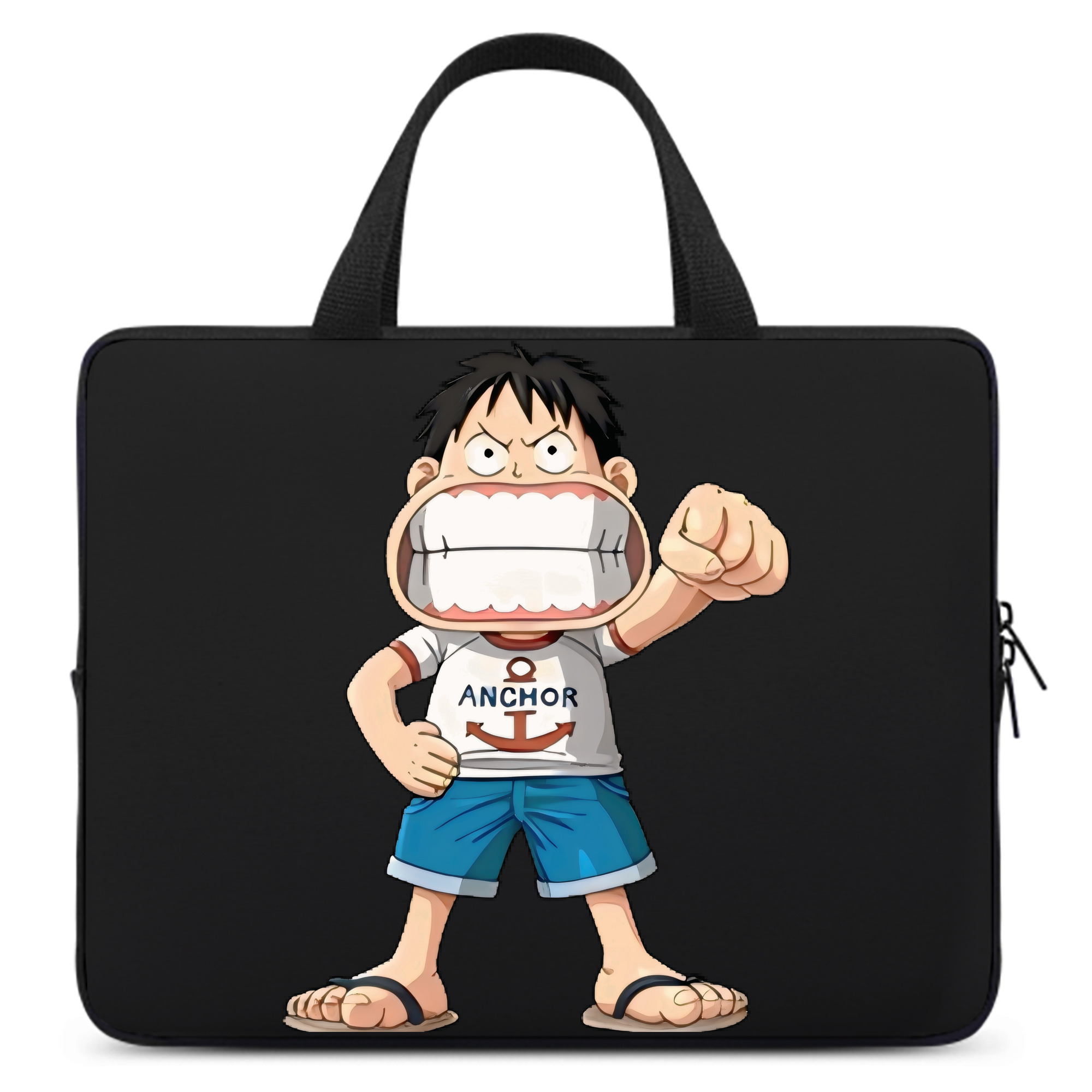 （画像用） ワンピース モンキー・D・ルフィ ONE PIECE Monkey D. Luffy 手提げノートパソコンバッグ