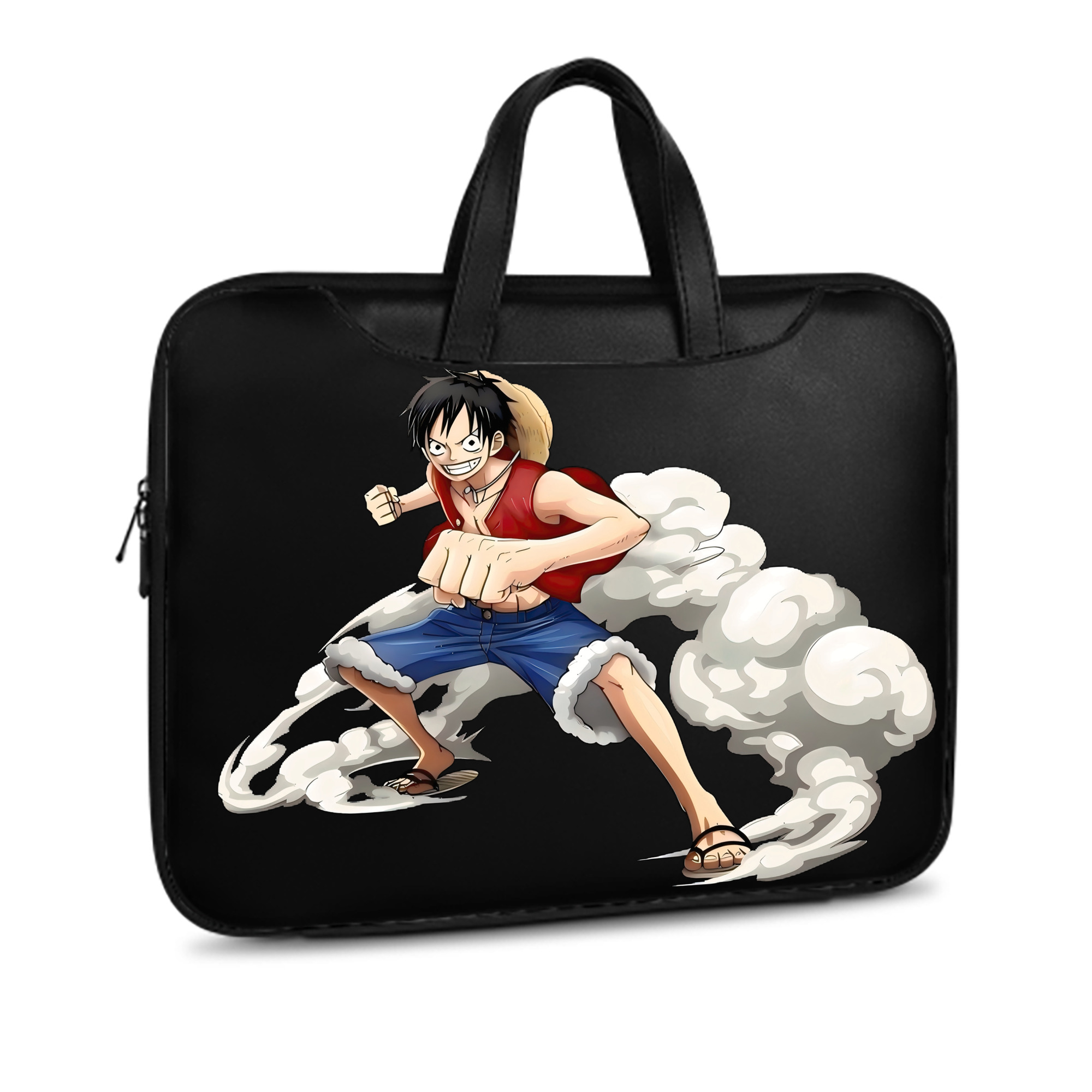 ワンピース モンキー・D・ルフィ ONE PIECE Monkey D. Luffy レザーラップトップバッグ　ノートパソコンケース