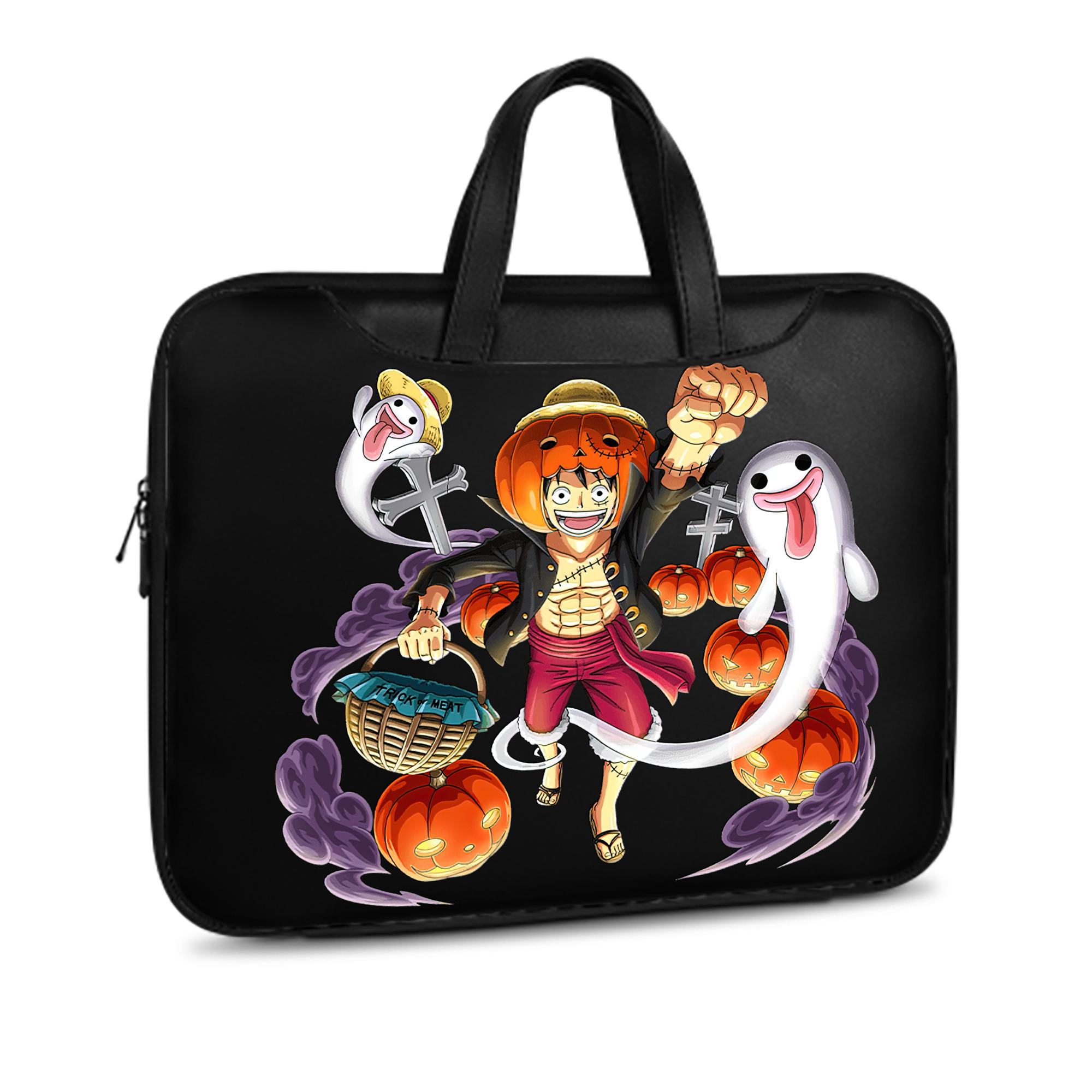 ワンピース モンキー・D・ルフィ ONE PIECE Monkey D. Luffy レザーラップトップバッグ　ノートパソコンケース