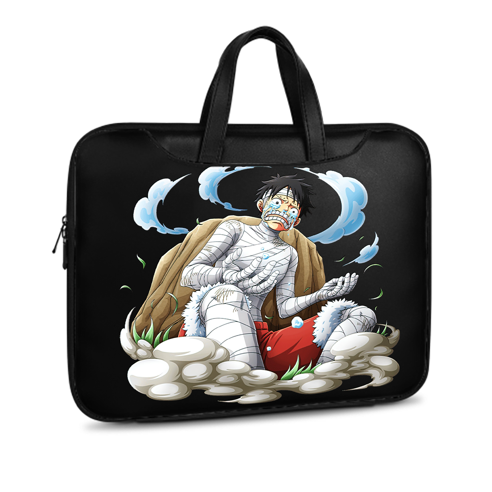 ワンピース モンキー・D・ルフィ ONE PIECE Monkey D. Luffy レザーラップトップバッグ　ノートパソコンケース