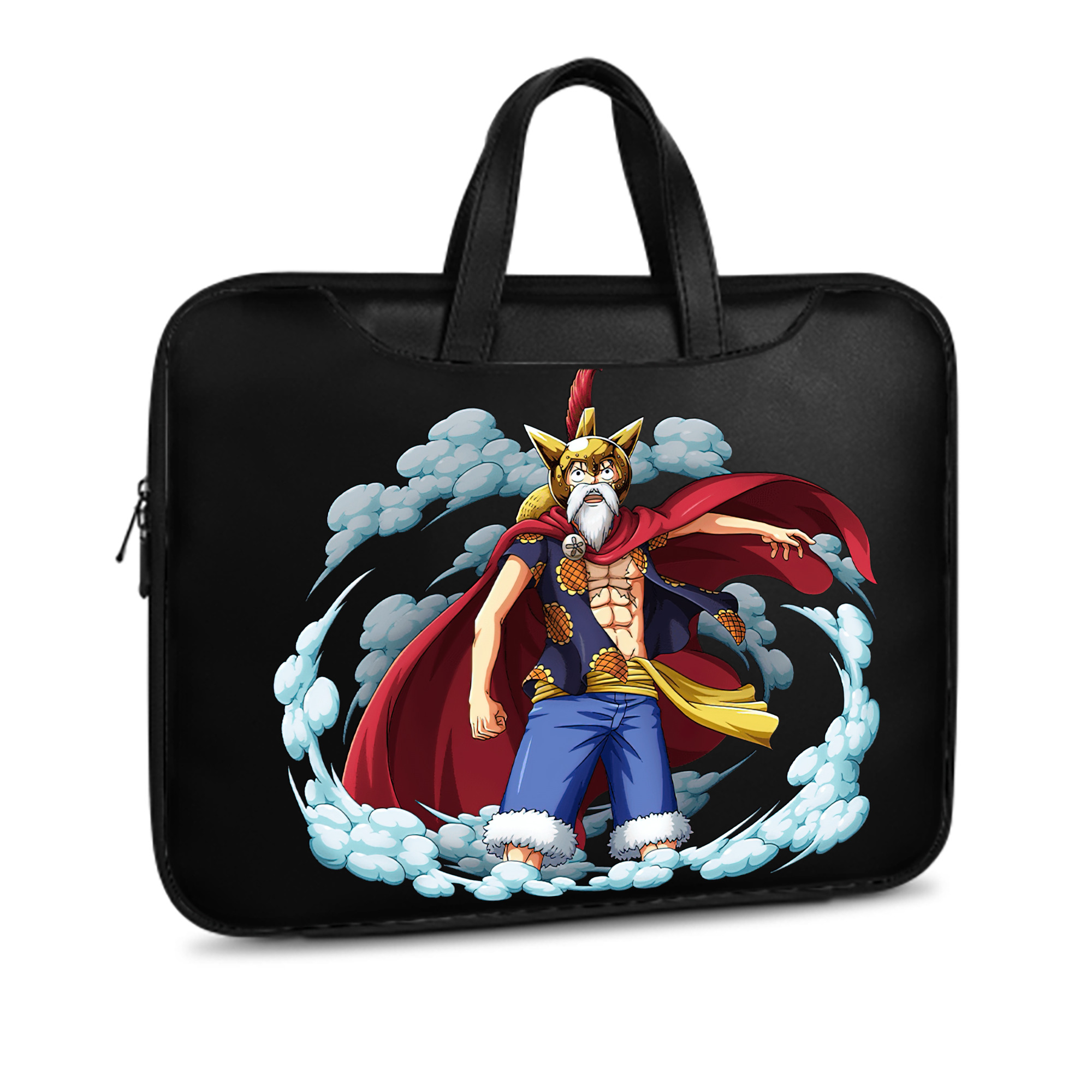 ワンピース モンキー・D・ルフィ ONE PIECE Monkey D. Luffy レザーラップトップバッグ　ノートパソコンケース
