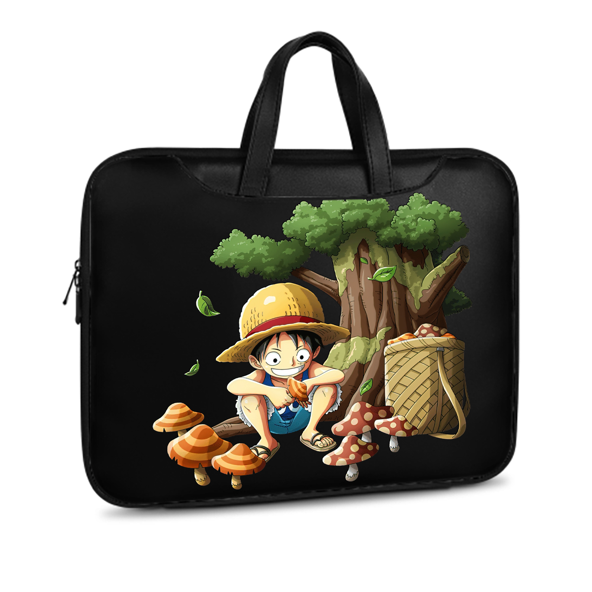 ワンピース モンキー・D・ルフィ ONE PIECE Monkey D. Luffy レザーラップトップバッグ　ノートパソコンケース