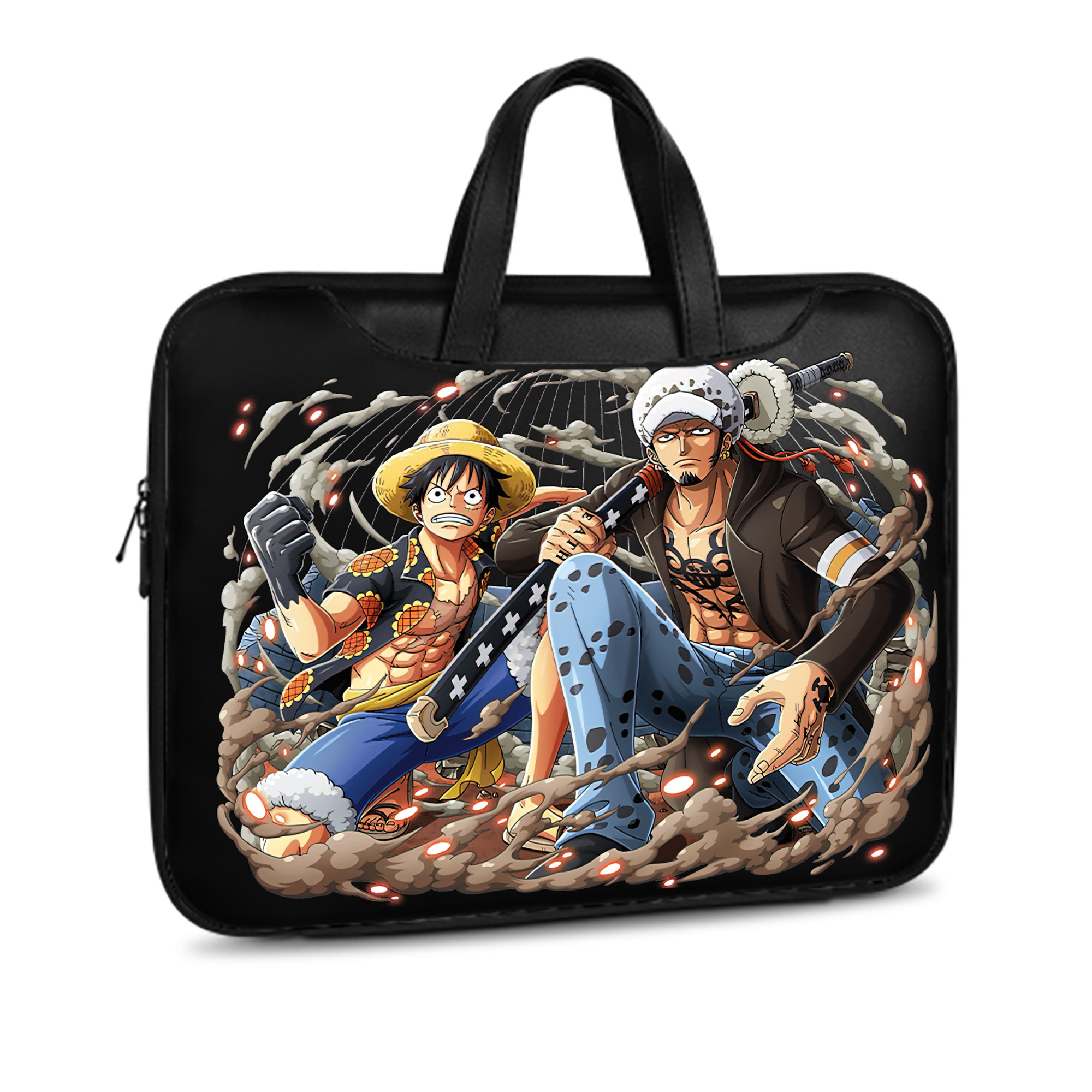 ワンピース モンキー・D・ルフィ ONE PIECE Monkey D. Luffy レザーラップトップバッグ　ノートパソコンケース