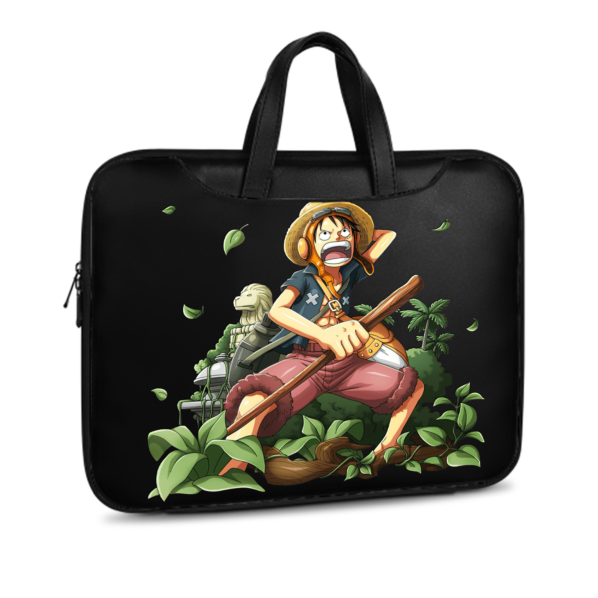 ワンピース モンキー・D・ルフィ ONE PIECE Monkey D. Luffy レザーラップトップバッグ　ノートパソコンケース