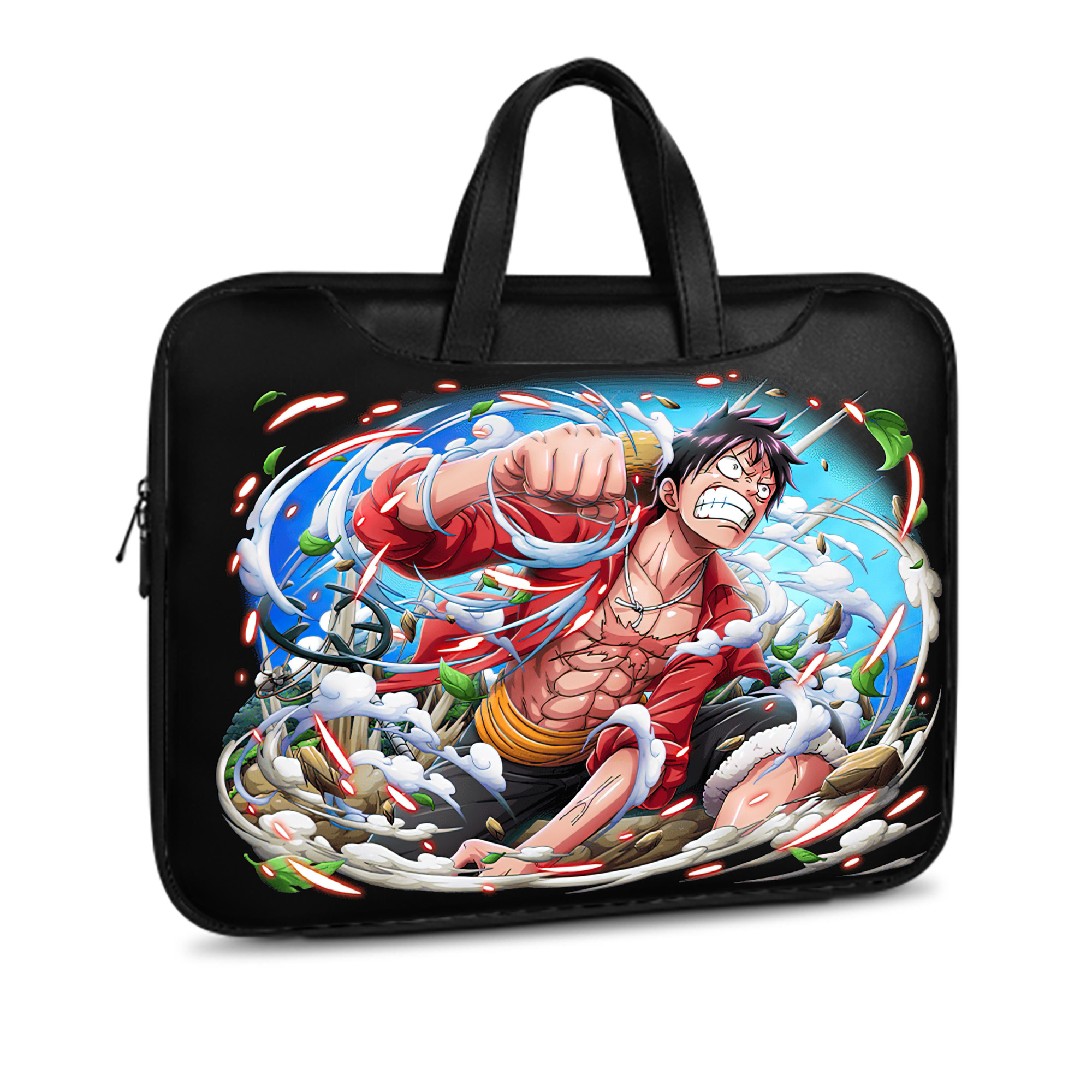 ワンピース モンキー・D・ルフィ ONE PIECE Monkey D. Luffy レザーラップトップバッグ　ノートパソコンケース