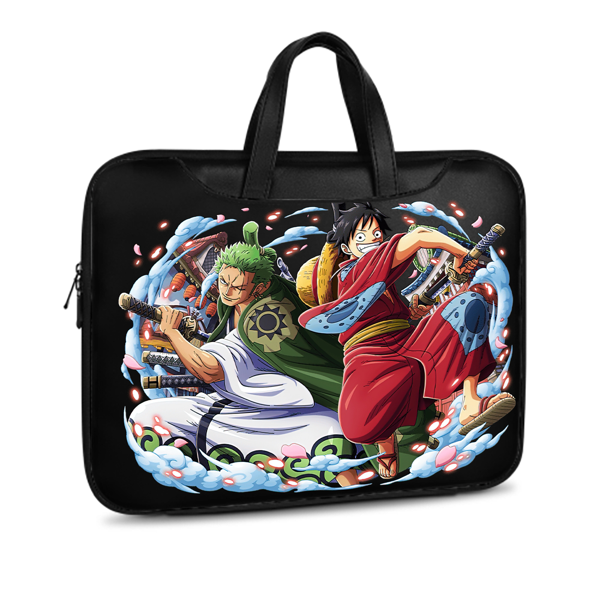 ワンピース モンキー・D・ルフィ ONE PIECE Monkey D. Luffy レザーラップトップバッグ　ノートパソコンケース