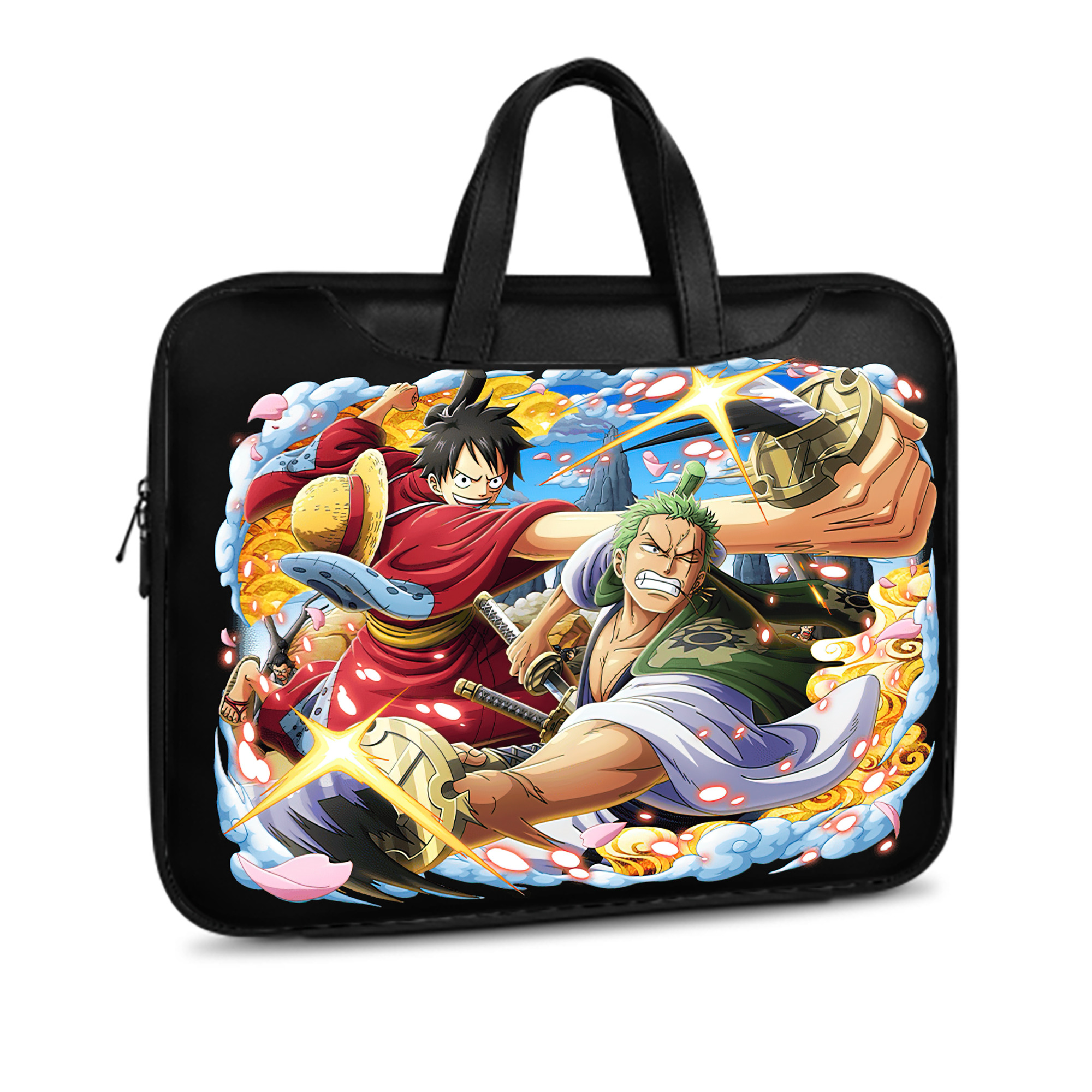 ワンピース モンキー・D・ルフィ ONE PIECE Monkey D. Luffy レザーラップトップバッグ　ノートパソコンケース