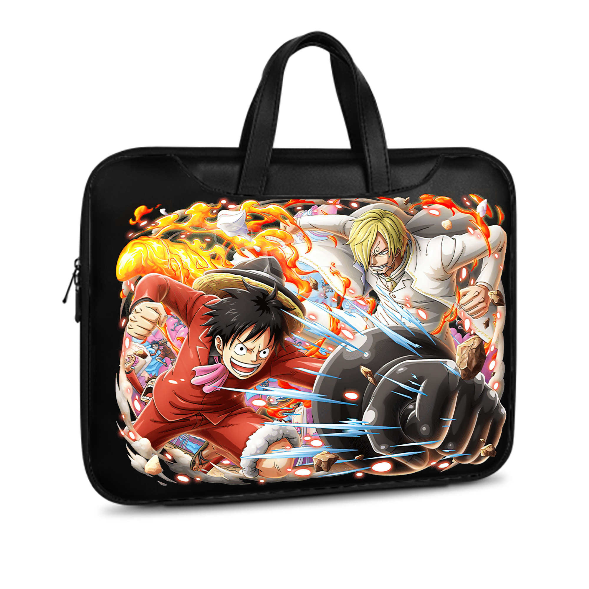ワンピース モンキー・D・ルフィ ONE PIECE Monkey D. Luffy レザーラップトップバッグ　ノートパソコンケース