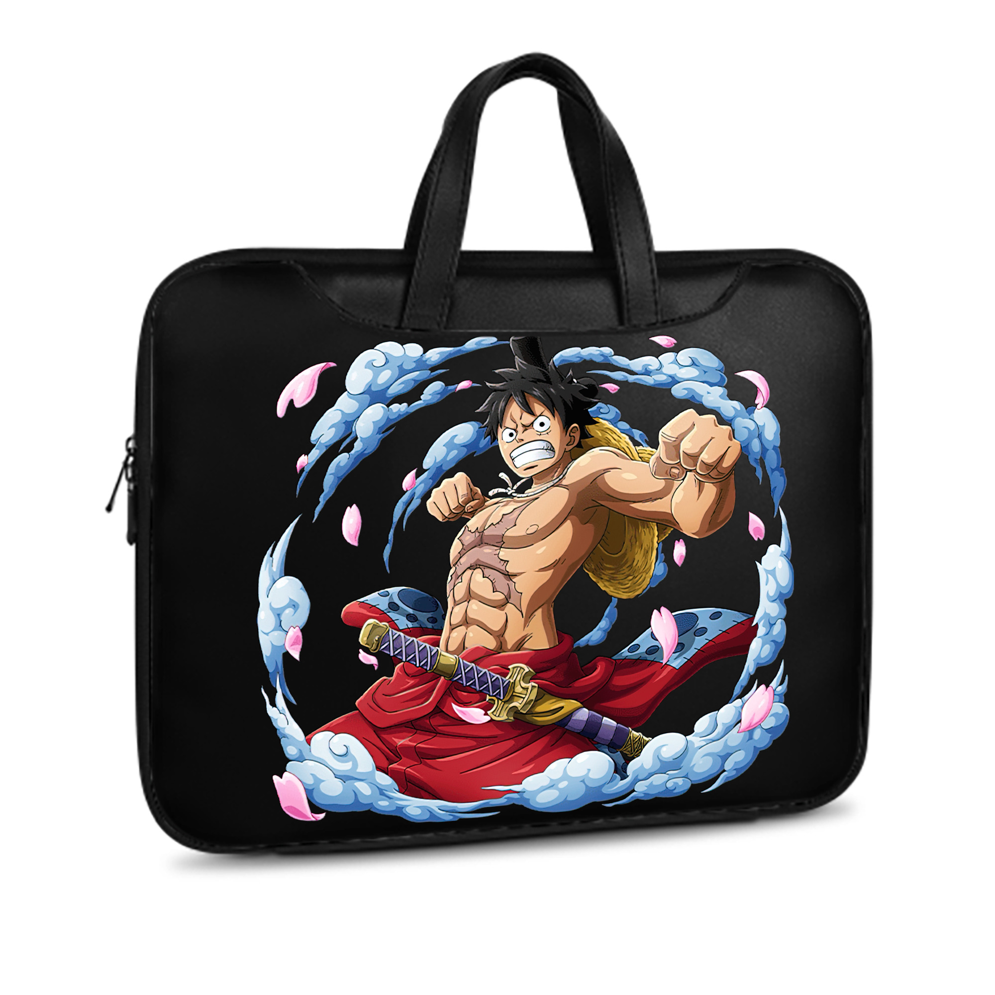 ワンピース モンキー・D・ルフィ ONE PIECE Monkey D. Luffy レザーラップトップバッグ　ノートパソコンケース