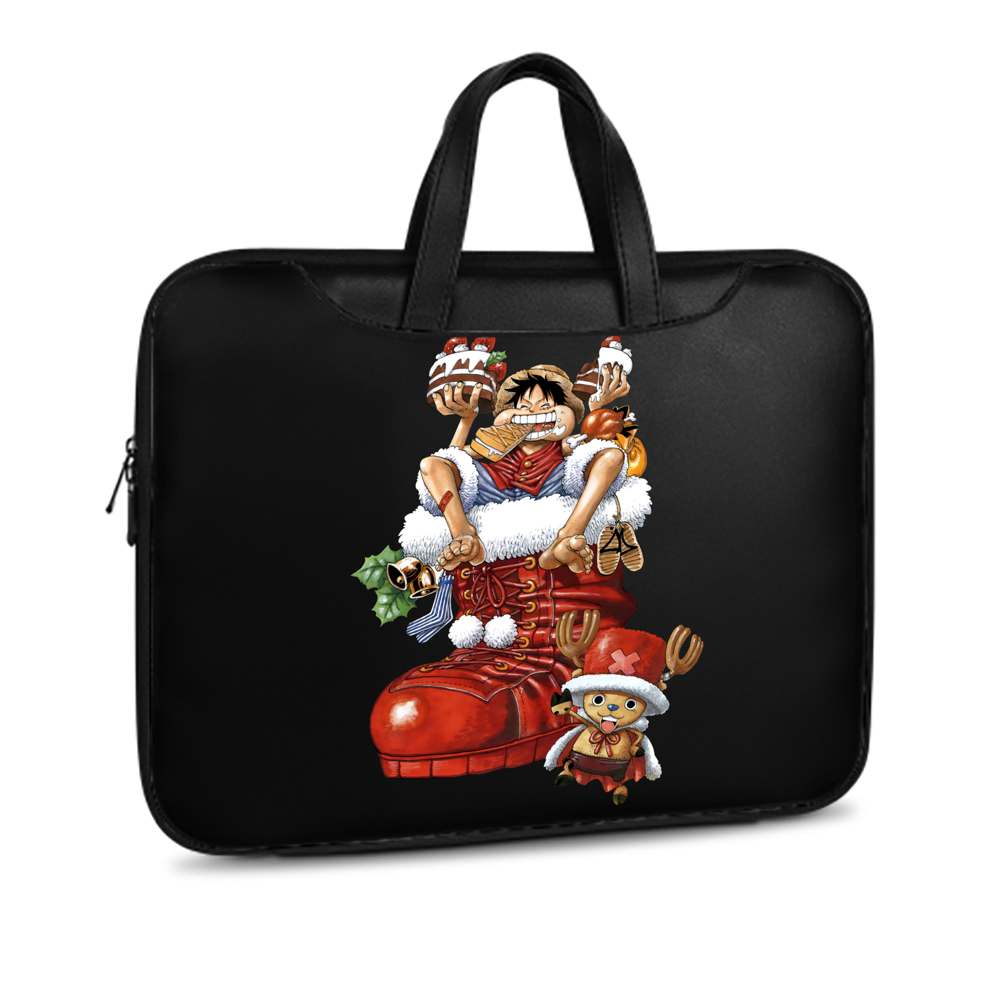 ワンピース モンキー・D・ルフィ ONE PIECE Monkey D. Luffy レザーラップトップバッグ　ノートパソコンケース
