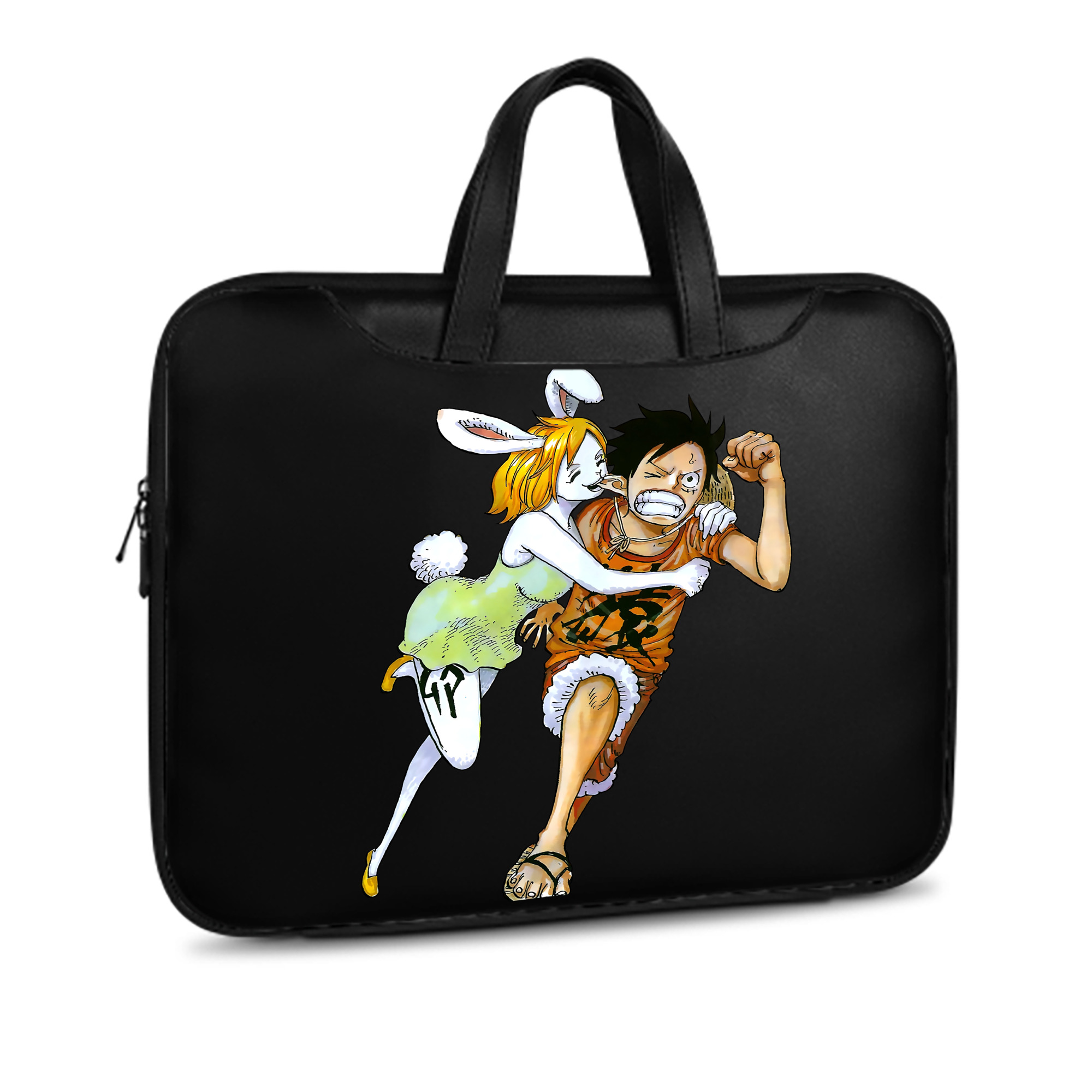 ワンピース モンキー・D・ルフィ ONE PIECE Monkey D. Luffy レザーラップトップバッグ　ノートパソコンケース