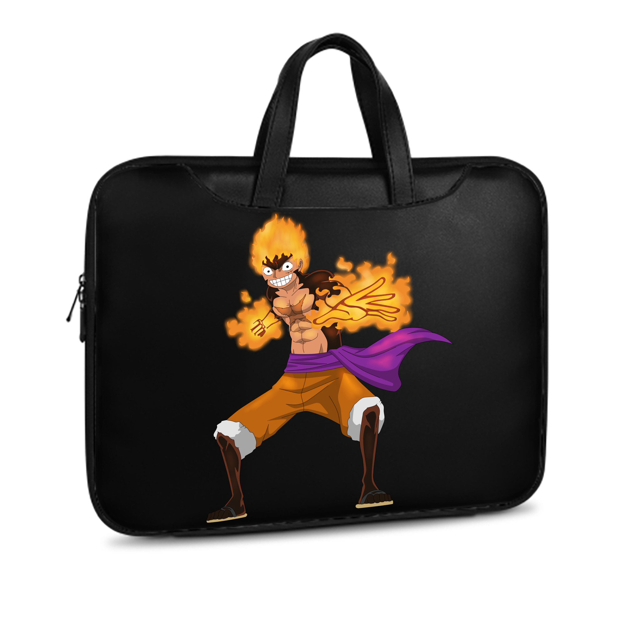 ワンピース モンキー・D・ルフィ ONE PIECE Monkey D. Luffy レザーラップトップバッグ　ノートパソコンケース