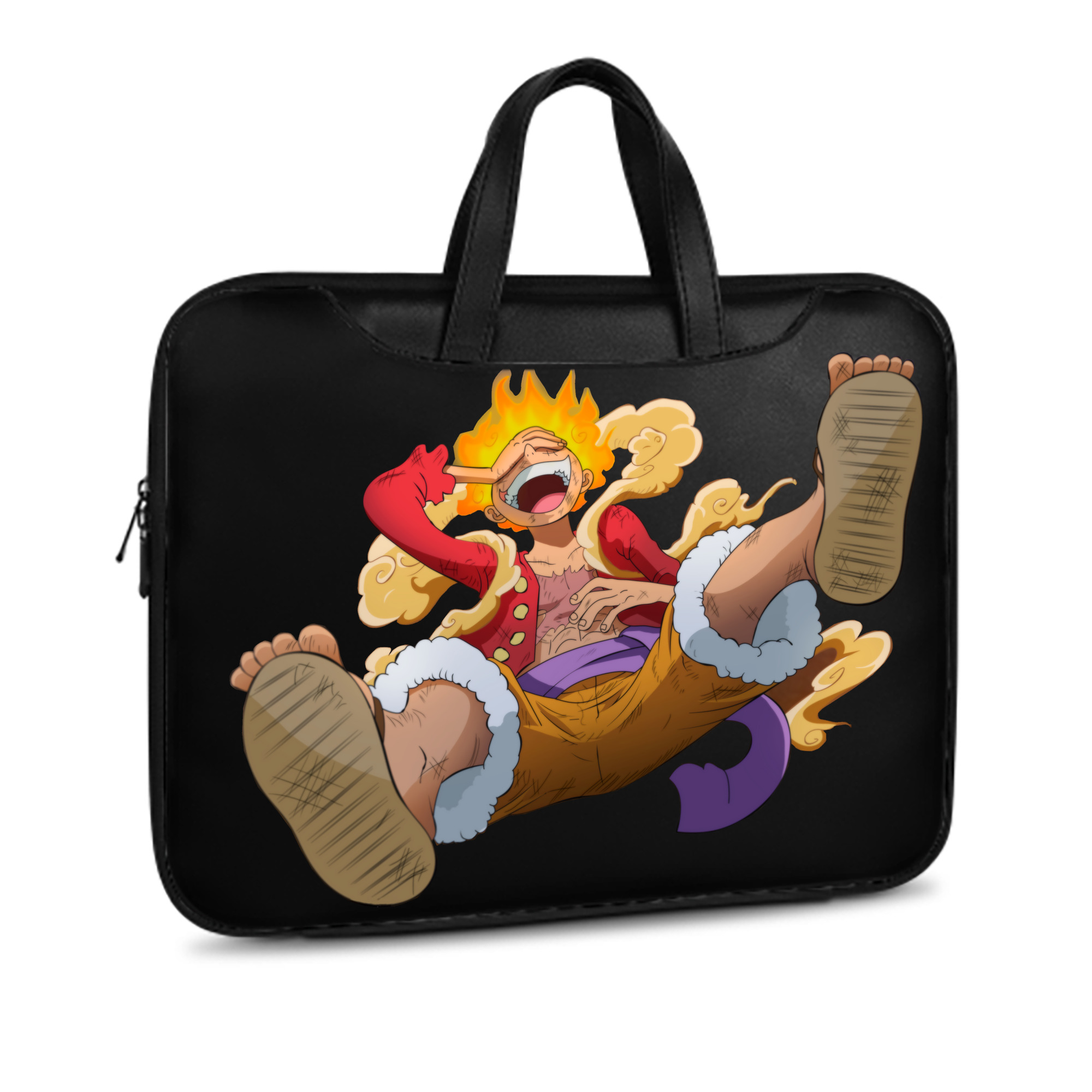 ワンピース モンキー・D・ルフィ ONE PIECE Monkey D. Luffy レザーラップトップバッグ　ノートパソコンケース
