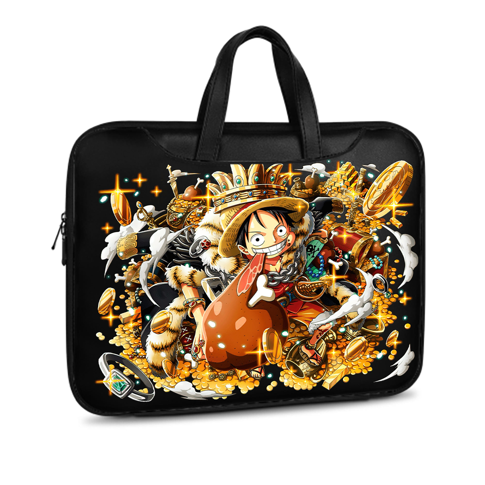 ワンピース モンキー・D・ルフィ ONE PIECE Monkey D. Luffy レザーラップトップバッグ　ノートパソコンケース